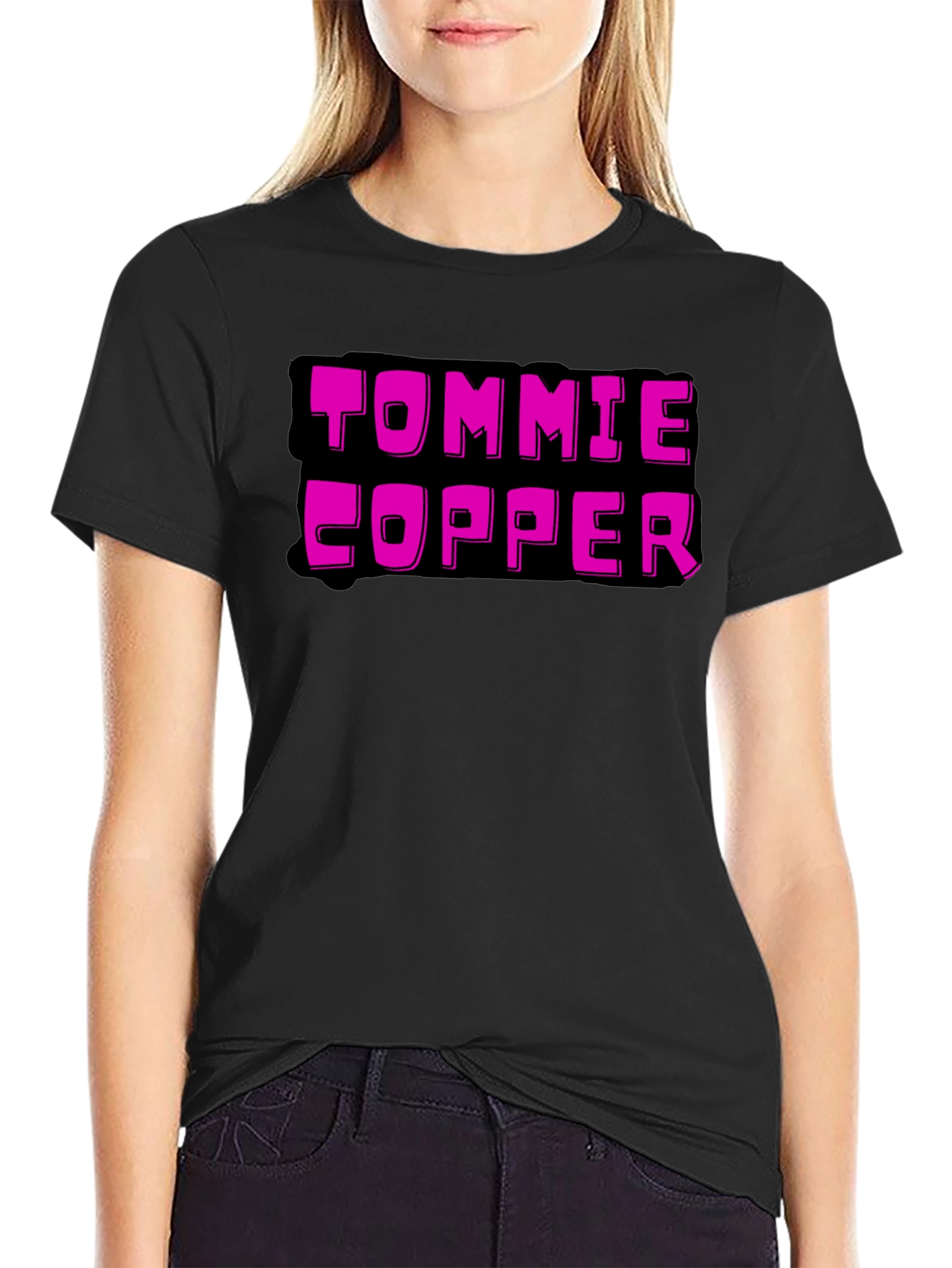 Tommie Copper Graphic Tee - Mens Black T-Shirt