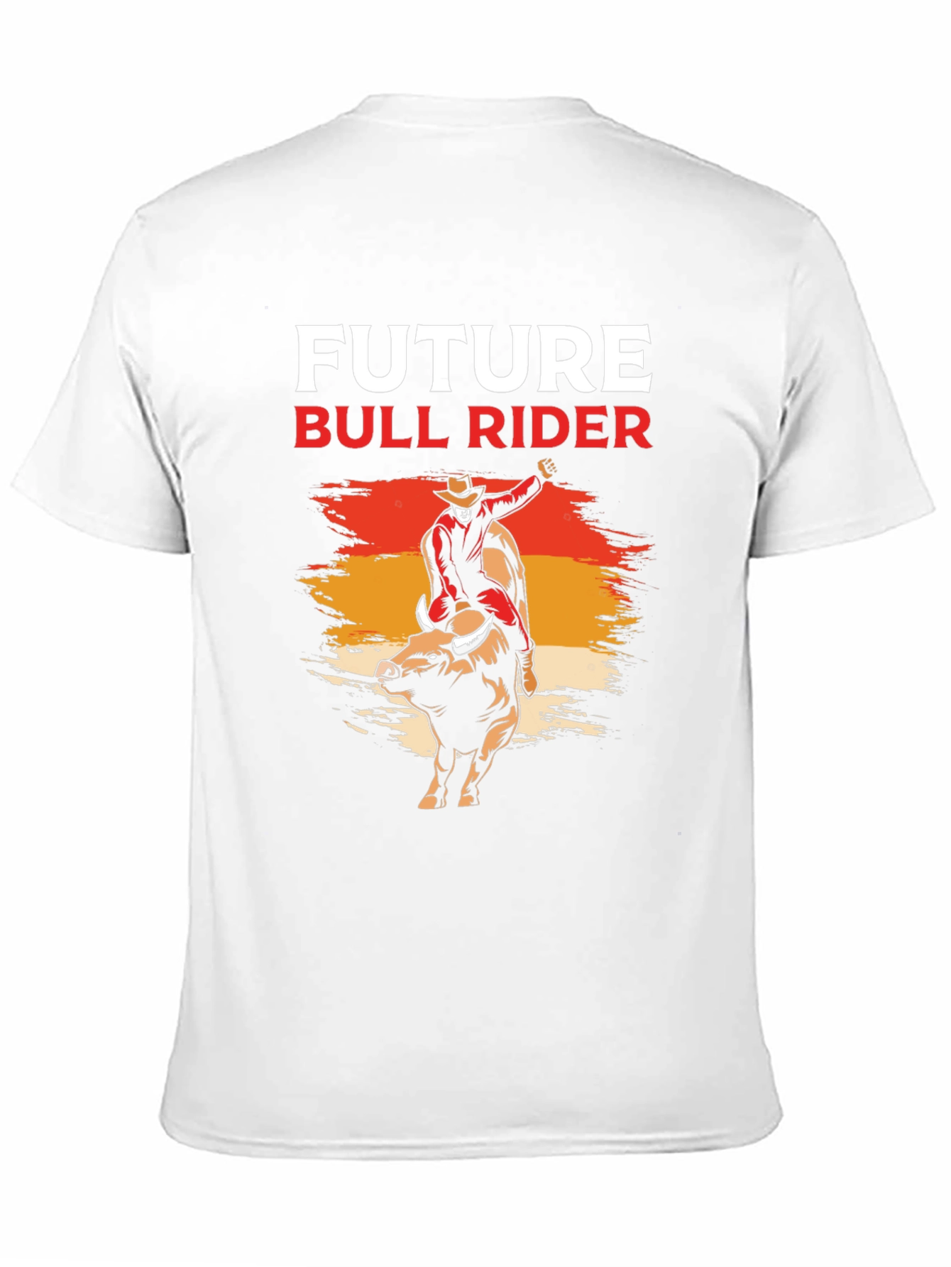 Future Bull Rider Graphic Tee - Black