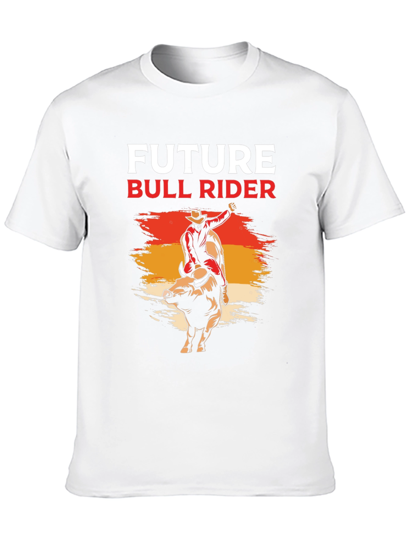 Future Bull Rider Graphic Tee - Black