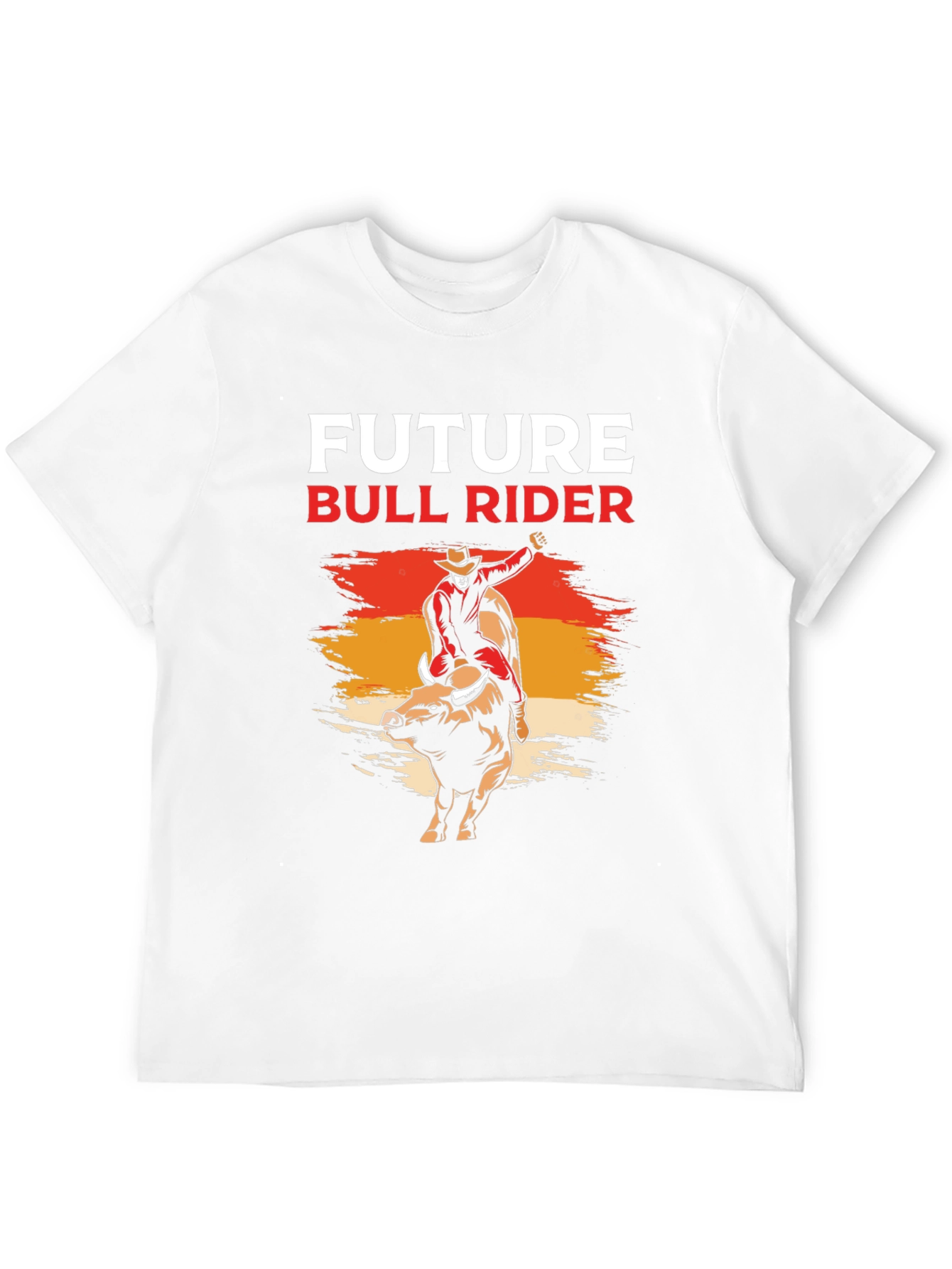 Future Bull Rider Graphic Tee - Black