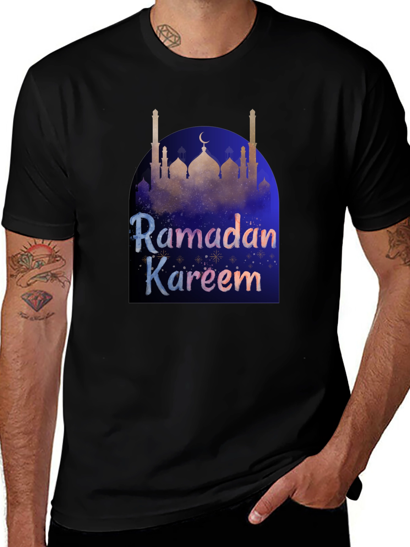 Ramadan Kareem T-Shirt - Mens Black Tee