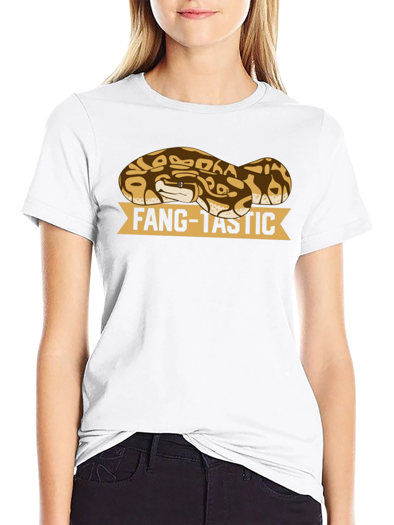 Fang-Tastic Snake T-Shirt - Reptile Lover Tee