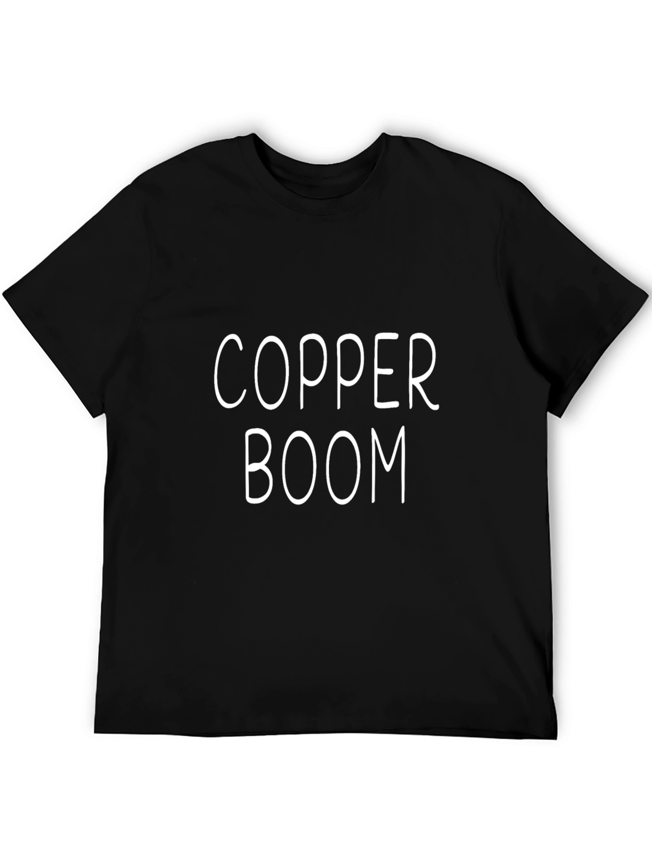 Copper Boom Graphic Tee - Black T-Shirt