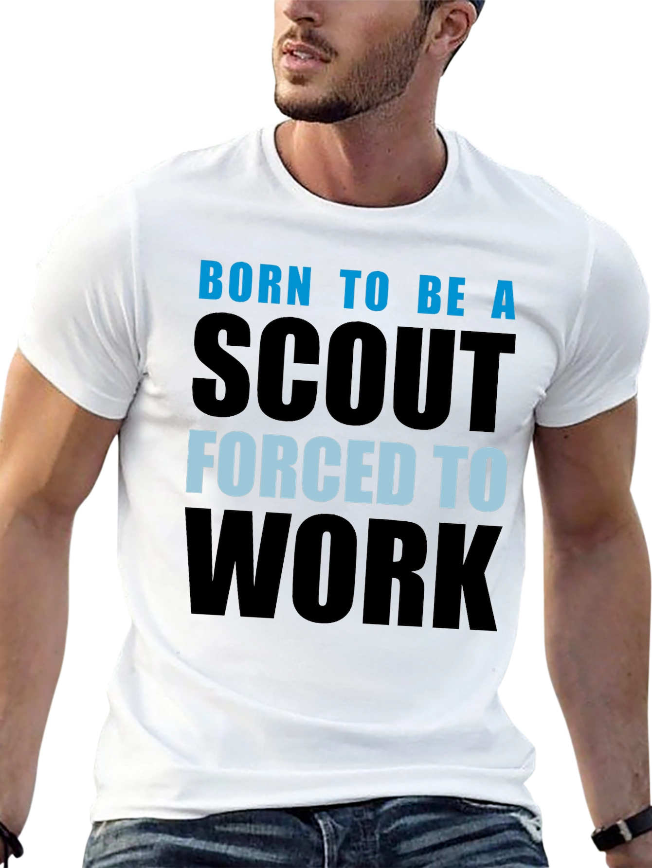 Born To Be A Scout Graphic T-Shirt