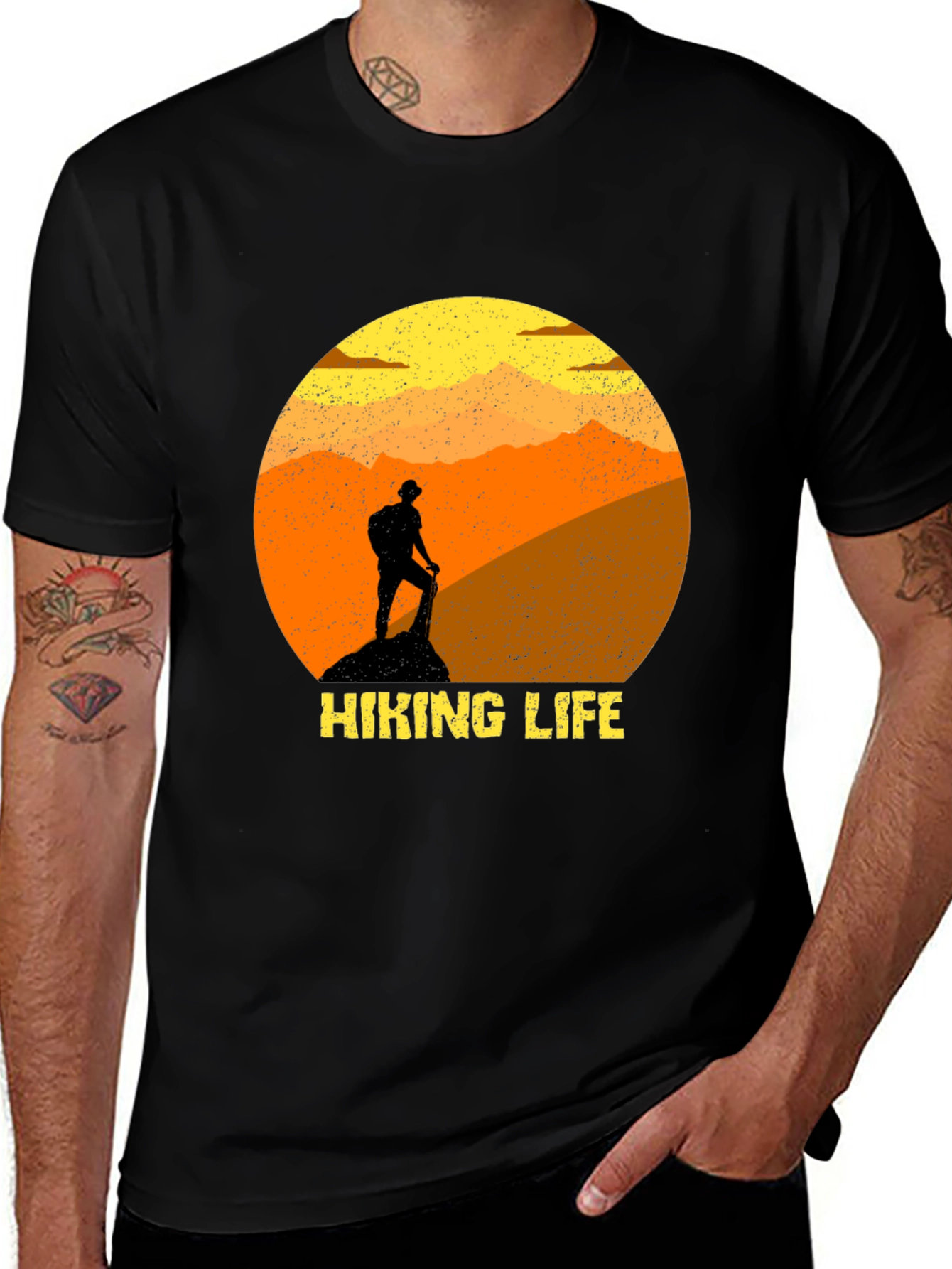 Hiking Life Graphic Tee - Adventure Ready!