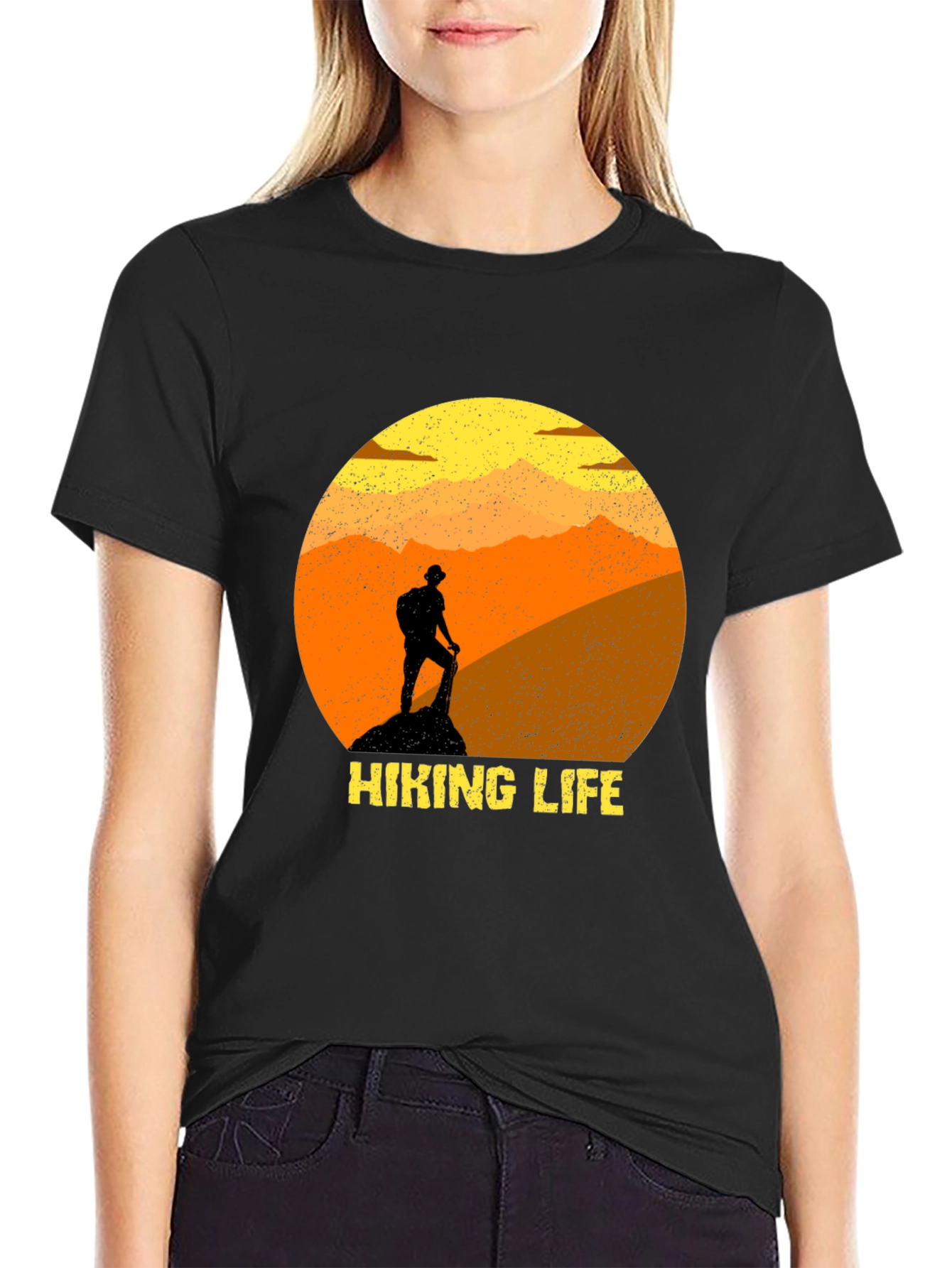 Hiking Life Graphic Tee - Adventure Ready!