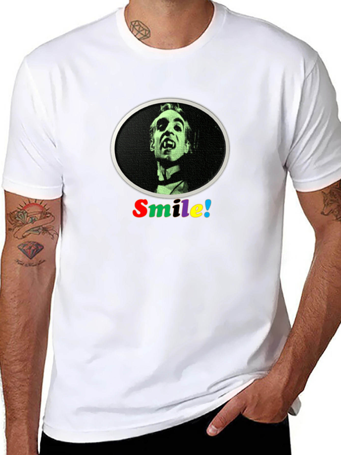 Smile Vampire Tee - Unisex Graphic T-Shirt