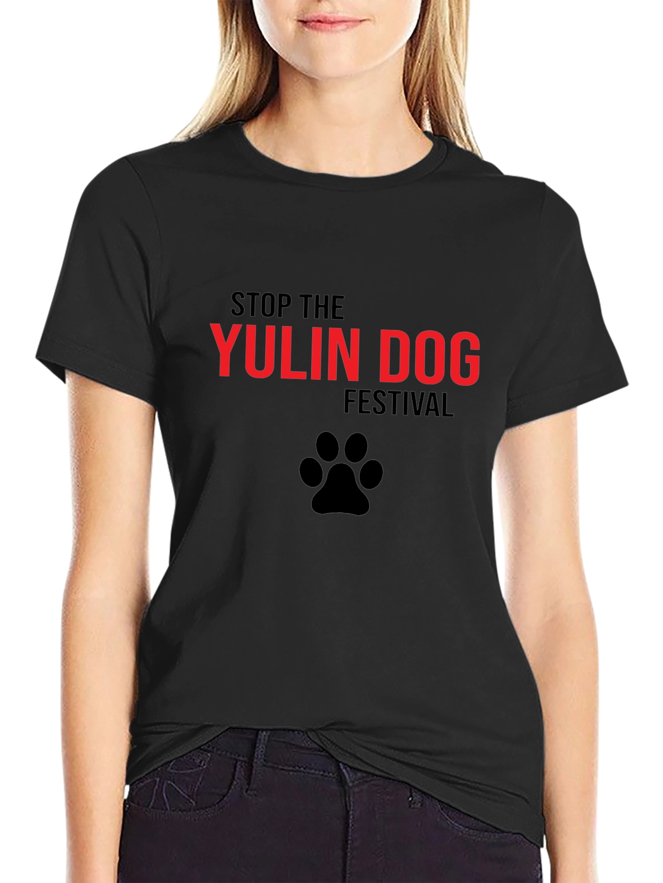 Stop Yulin Dog Festival Graphic Tee