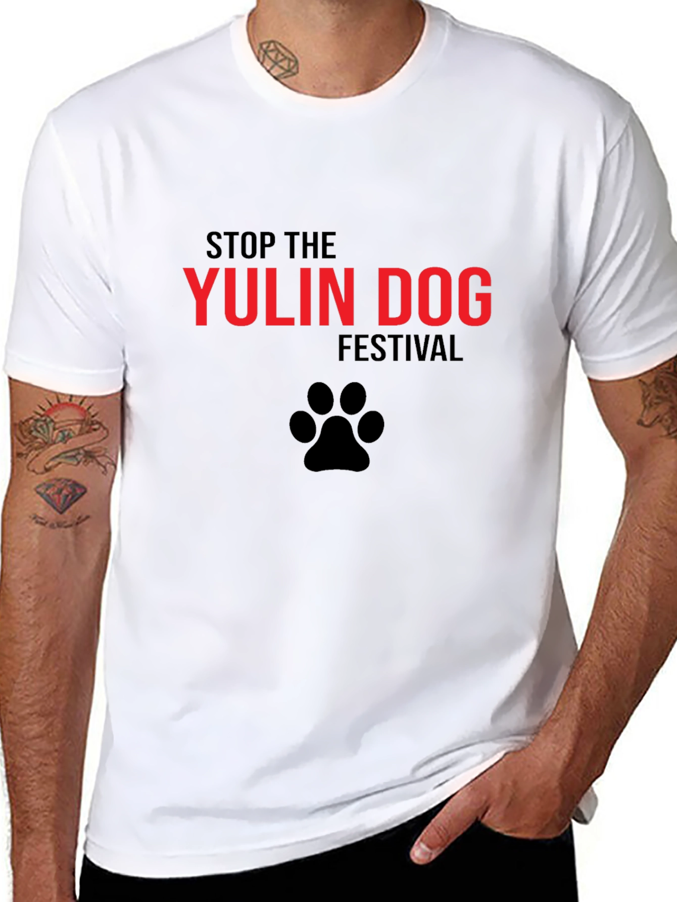 Stop Yulin Dog Festival Graphic Tee