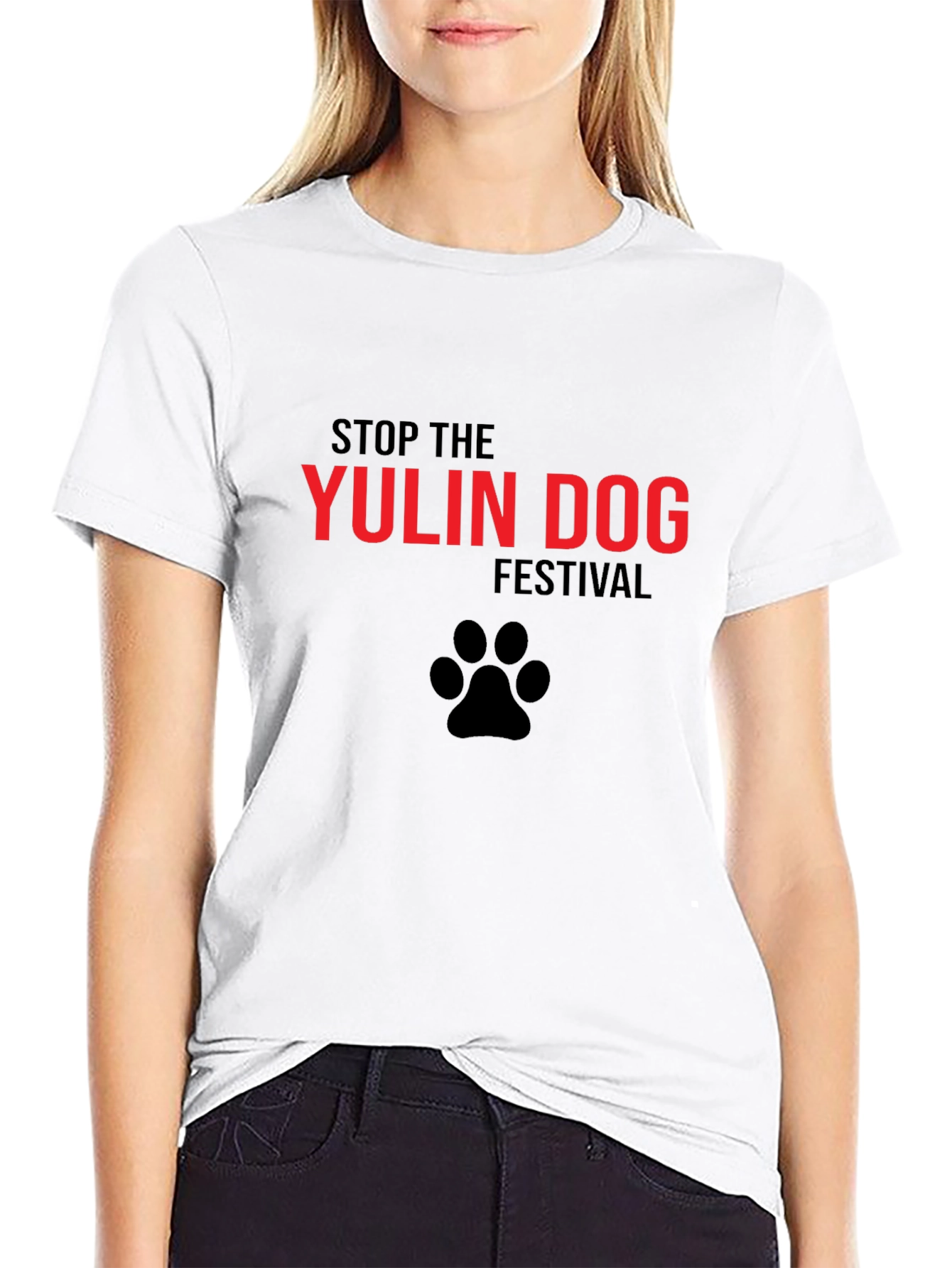 Stop Yulin Dog Festival Graphic Tee