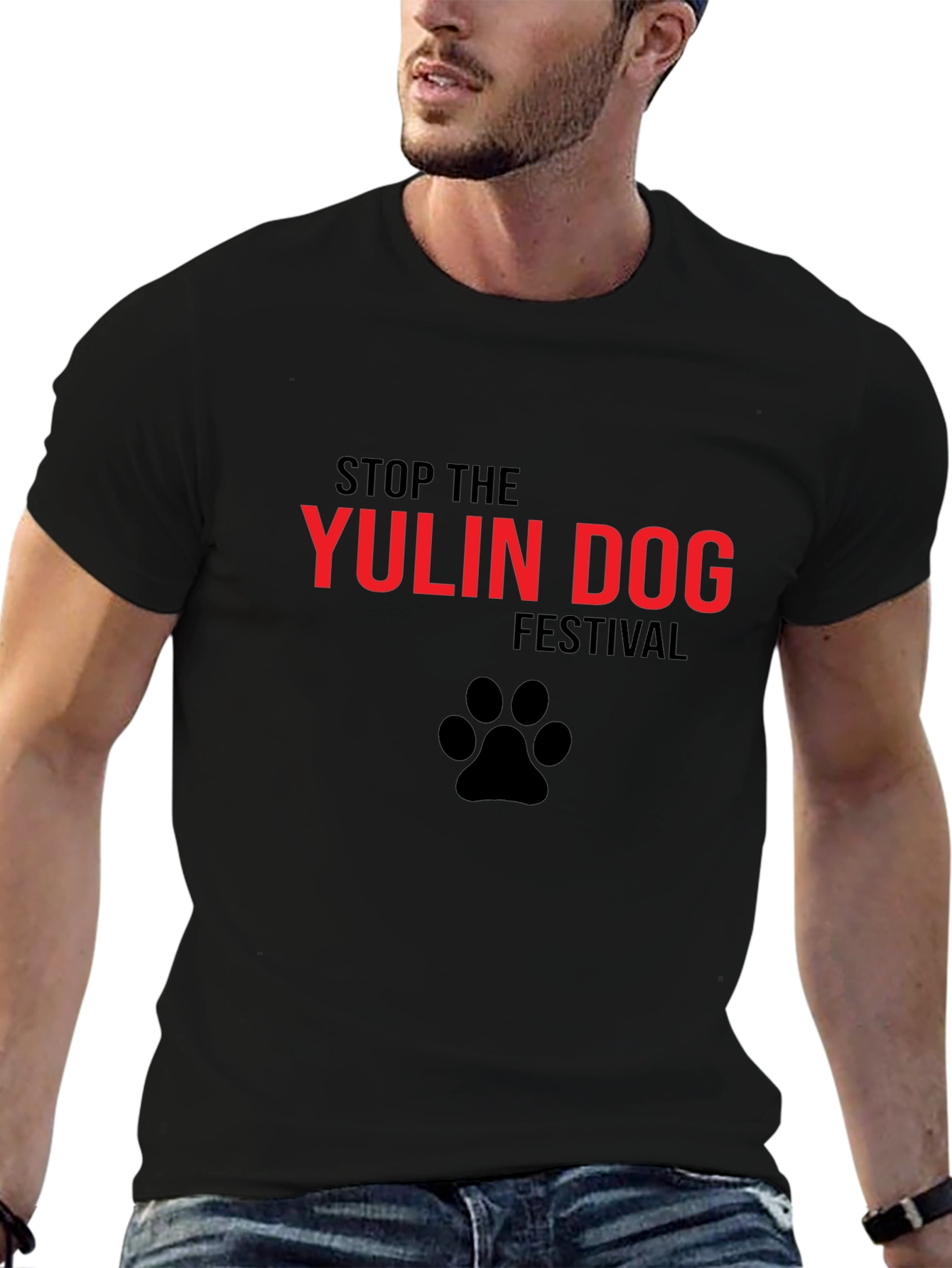Stop Yulin Dog Festival Graphic Tee