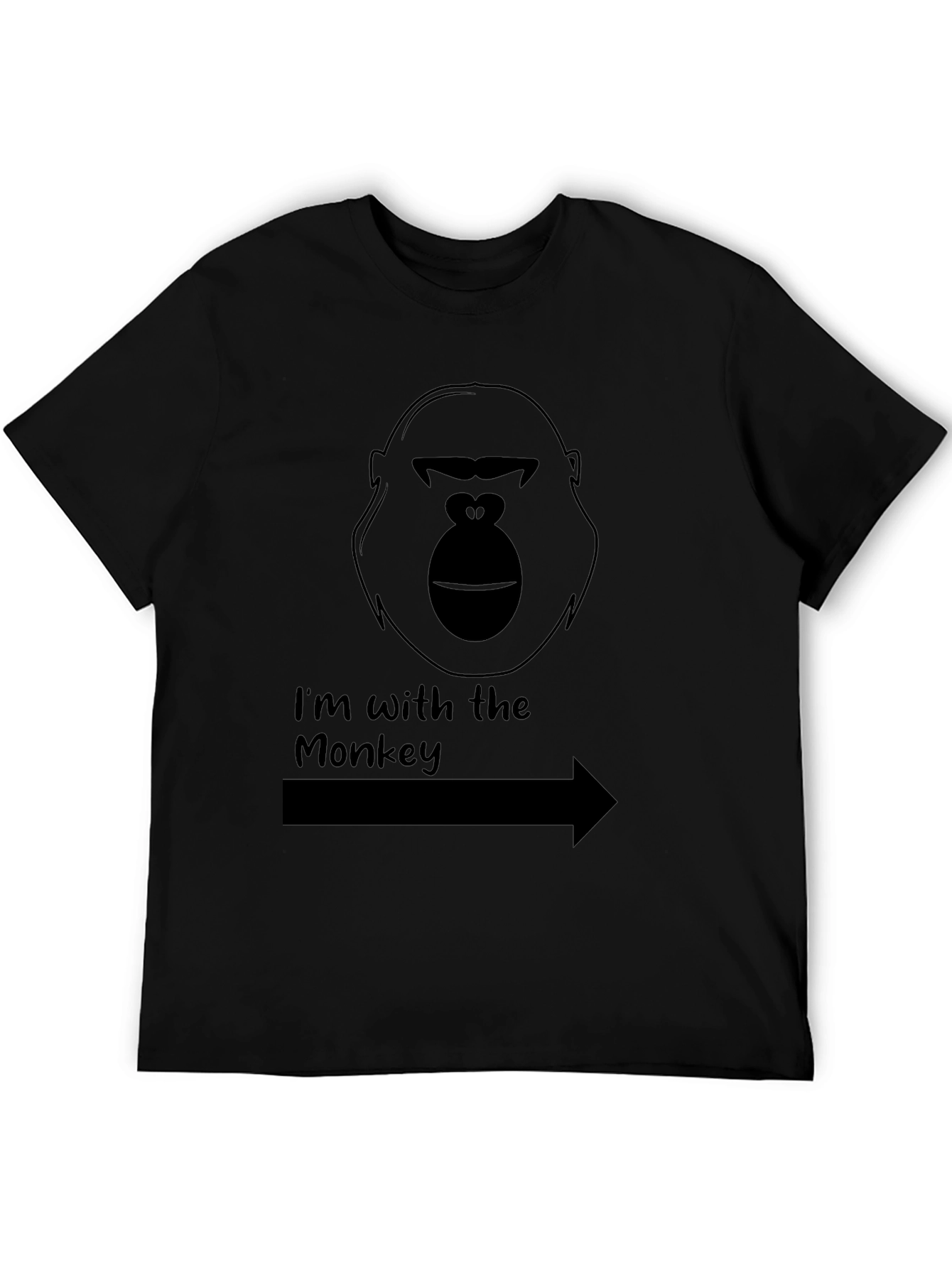 Im With the Monkey Graphic Tee