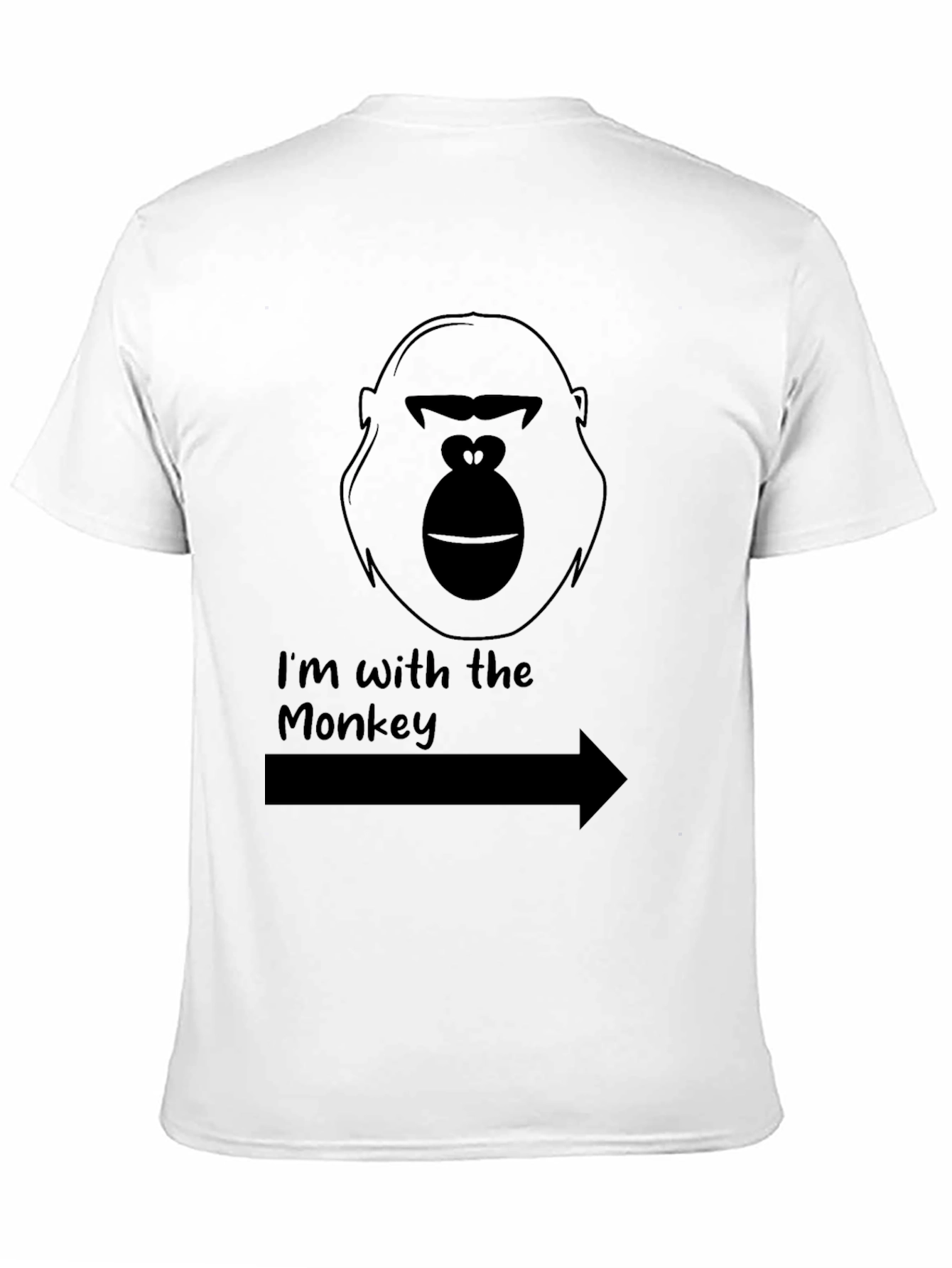Im With the Monkey Graphic Tee
