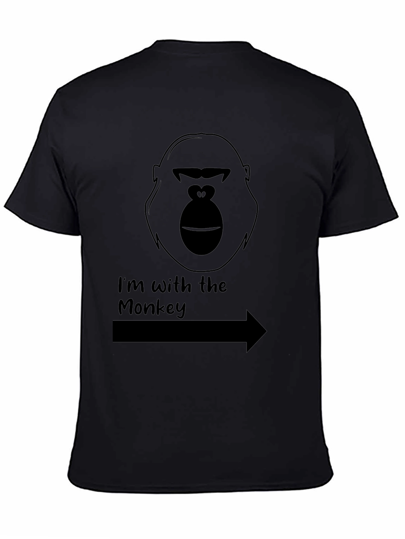 Im With the Monkey Graphic Tee