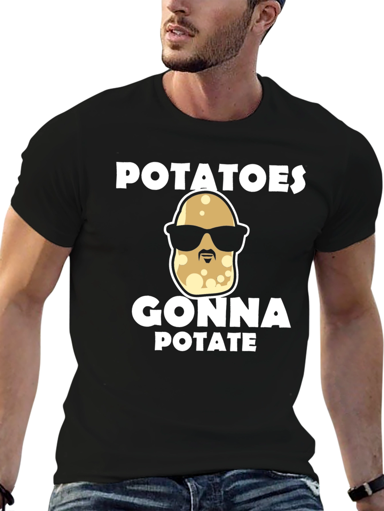 Potatoes Gonna Potate Graphic T-Shirt