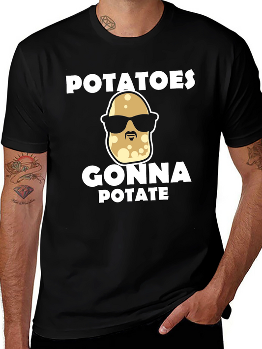 Potatoes Gonna Potate Graphic T-Shirt