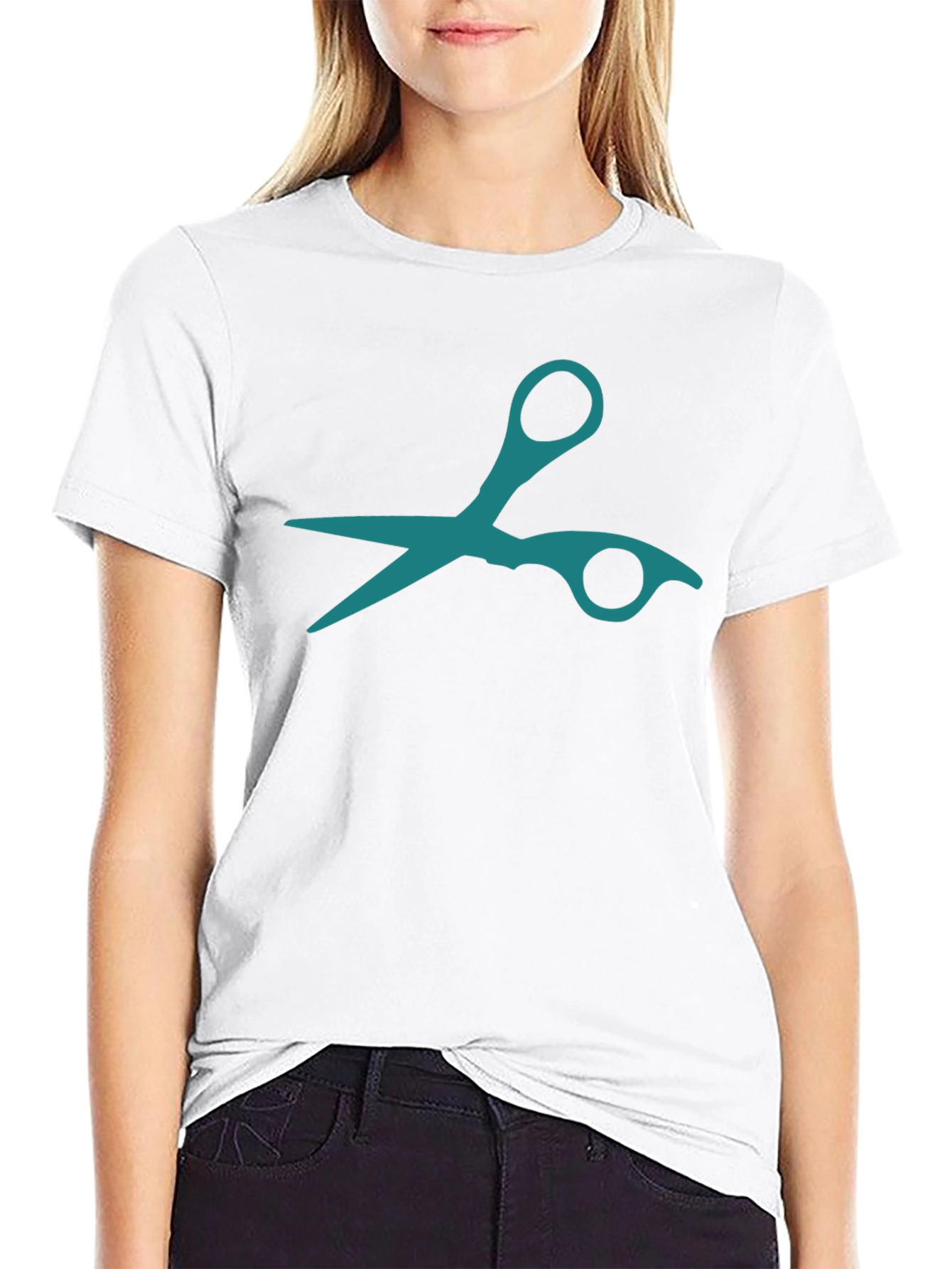 Scissors Graphic Tee - Stylish & Trendy