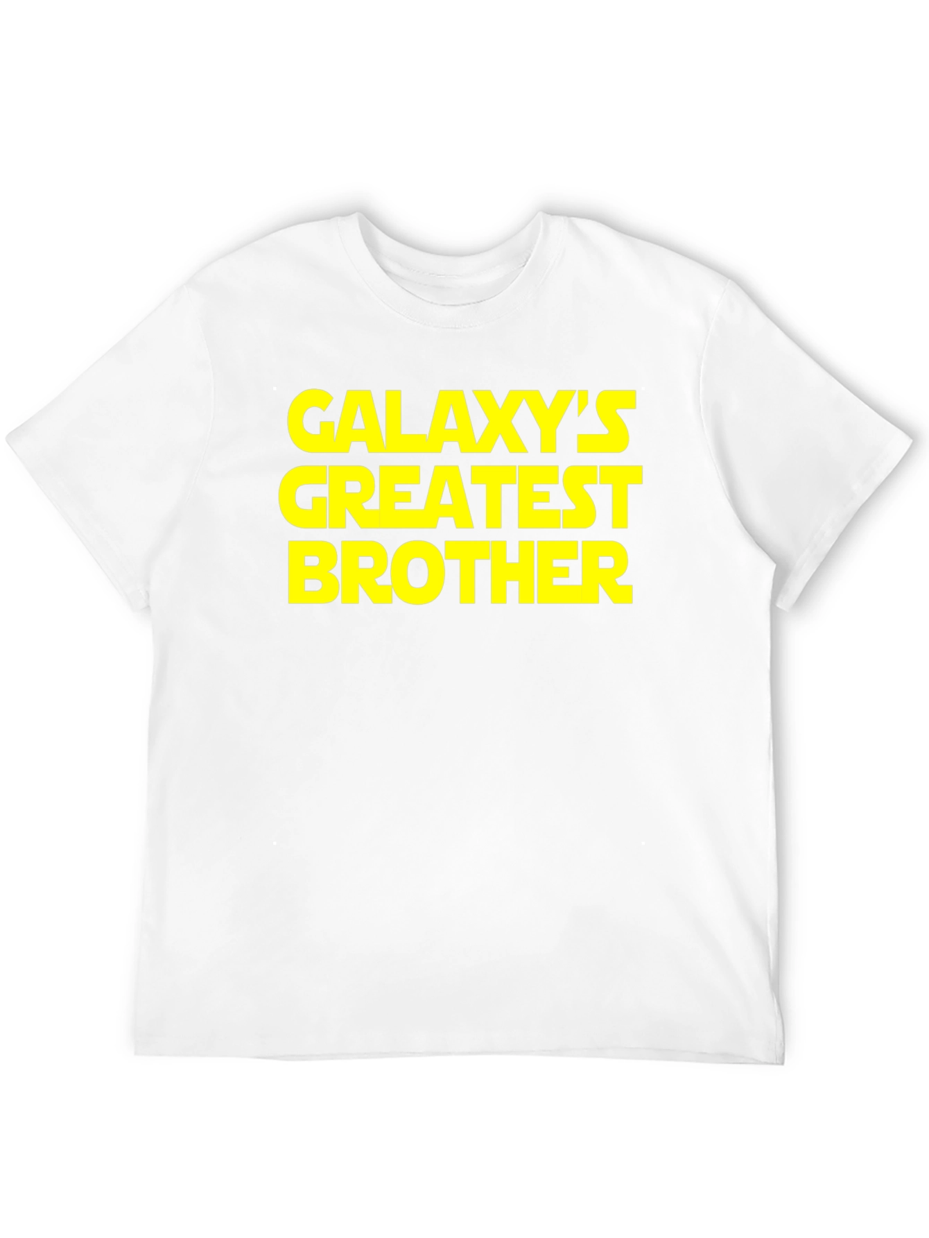 Galaxys Greatest Brother Black T-Shirt
