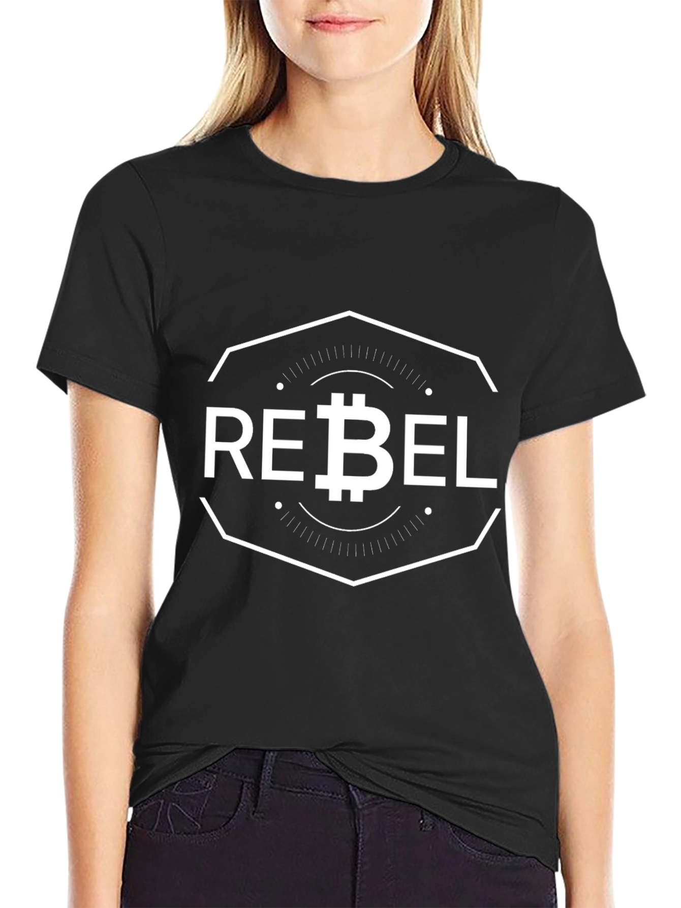 Bitcoin Rebel T-Shirt - Crypto Currency Tee