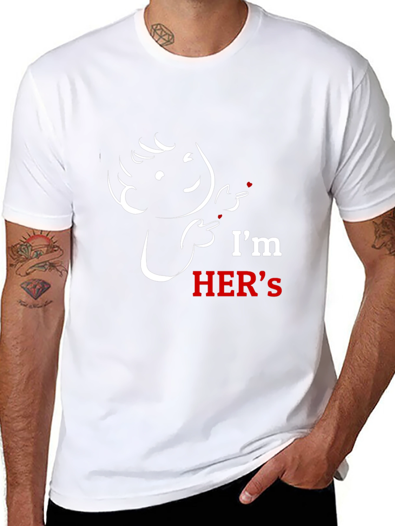 Humorous Im HERS Graphic Tee
