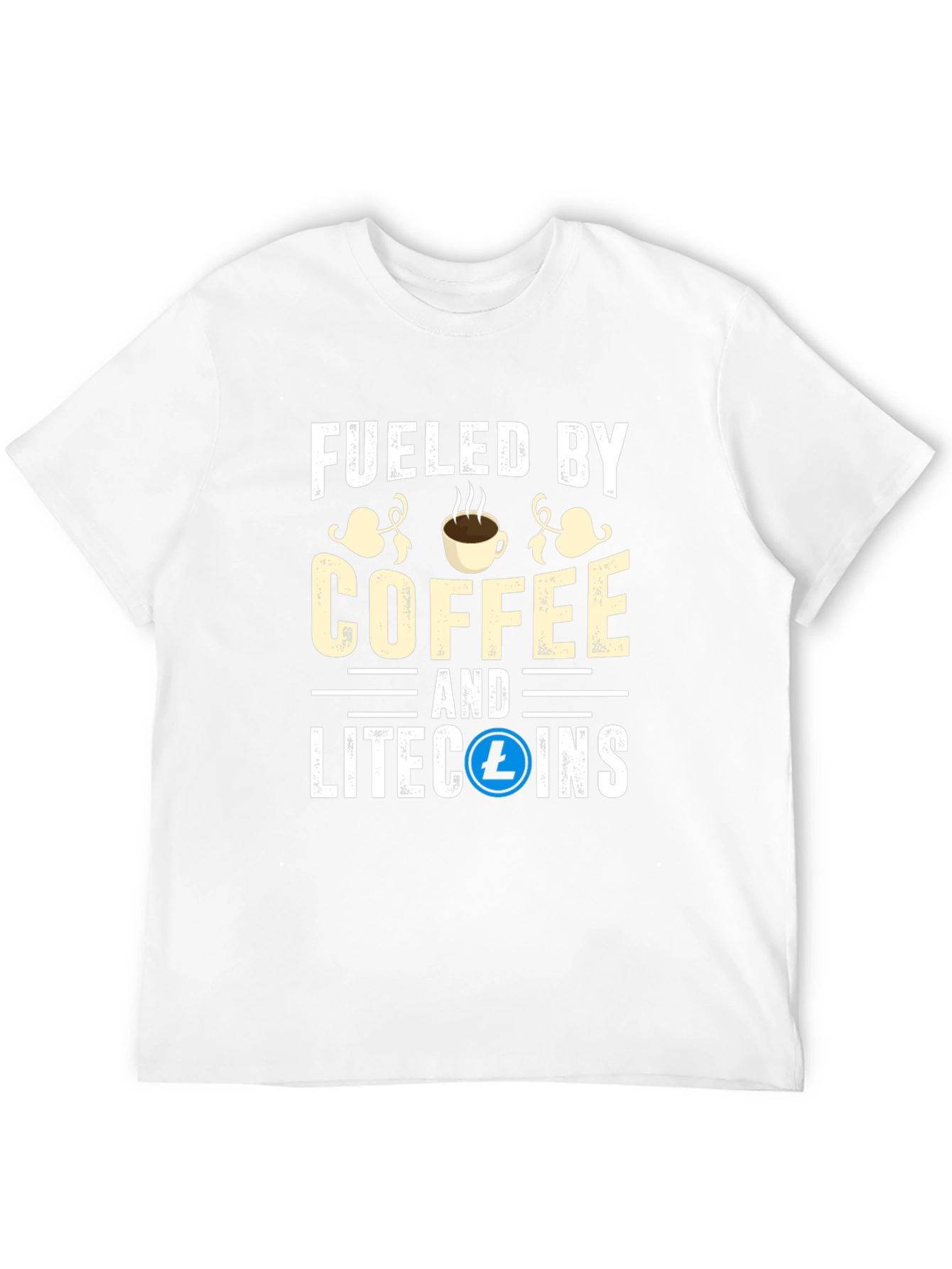 Fueled by Coffee & Litecoins T-Shirt