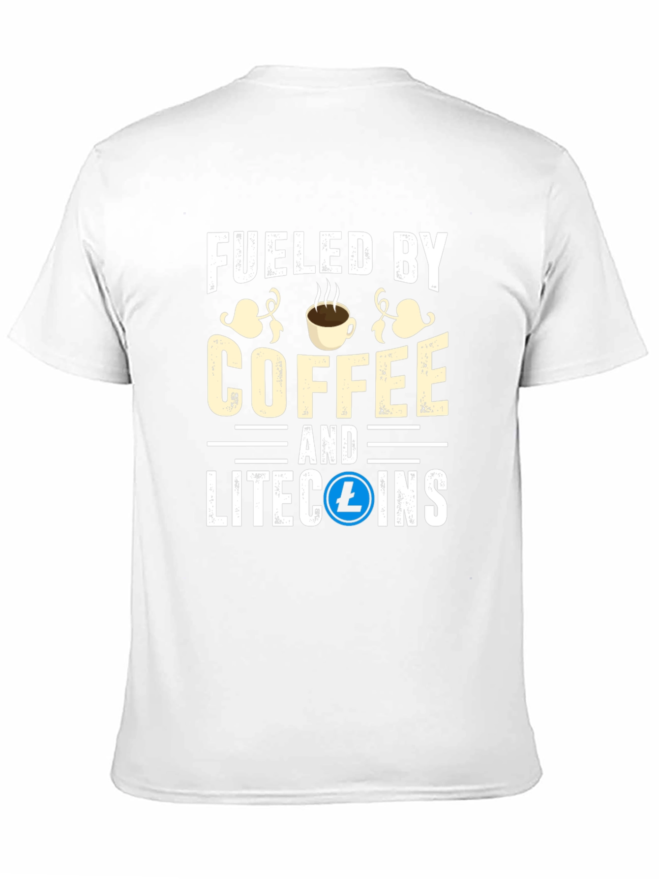 Fueled by Coffee & Litecoins T-Shirt