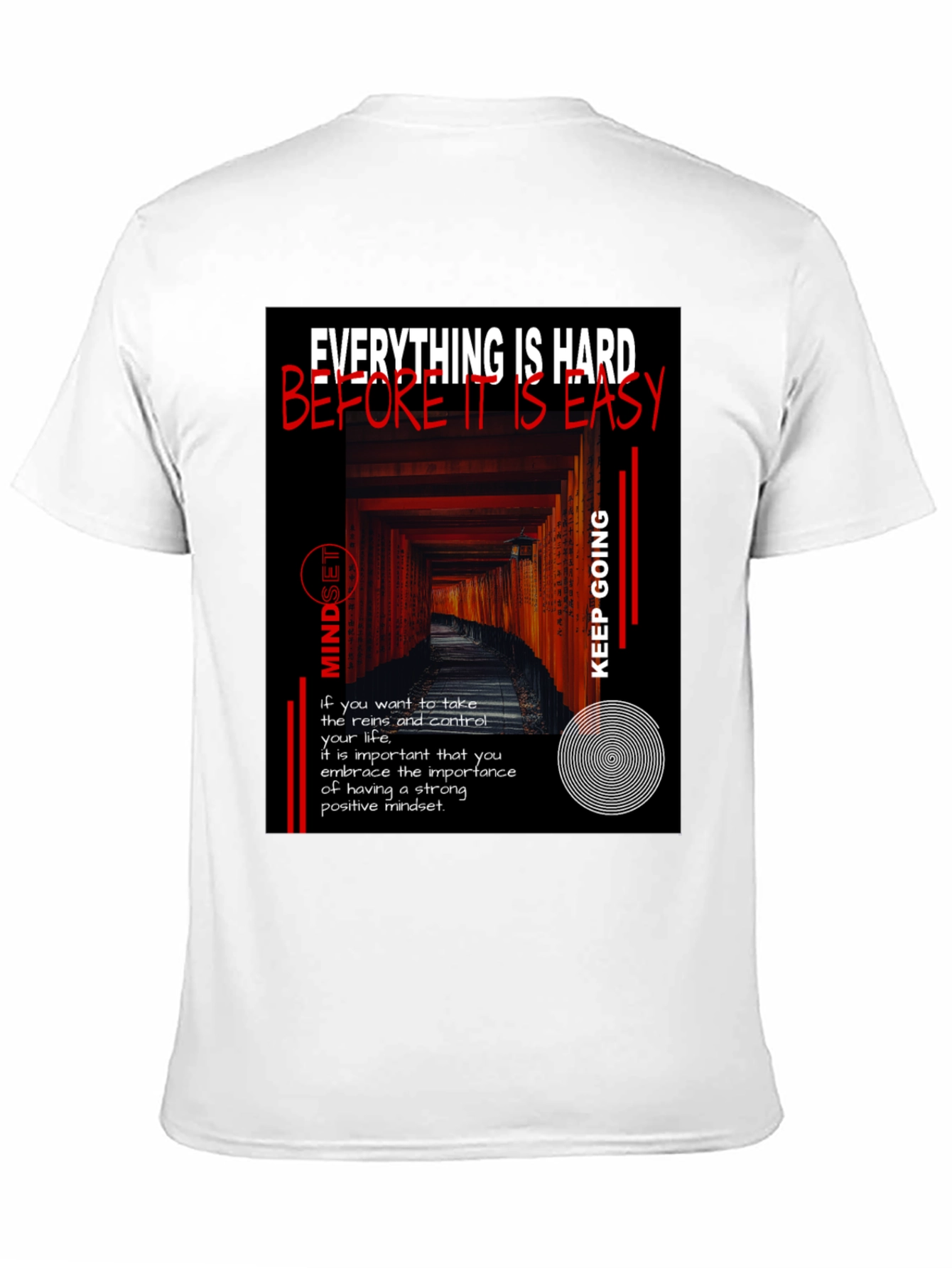 Inspirational Mindset Graphic T-Shirt