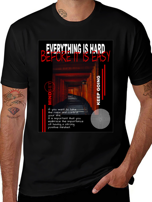 Inspirational Mindset Graphic T-Shirt