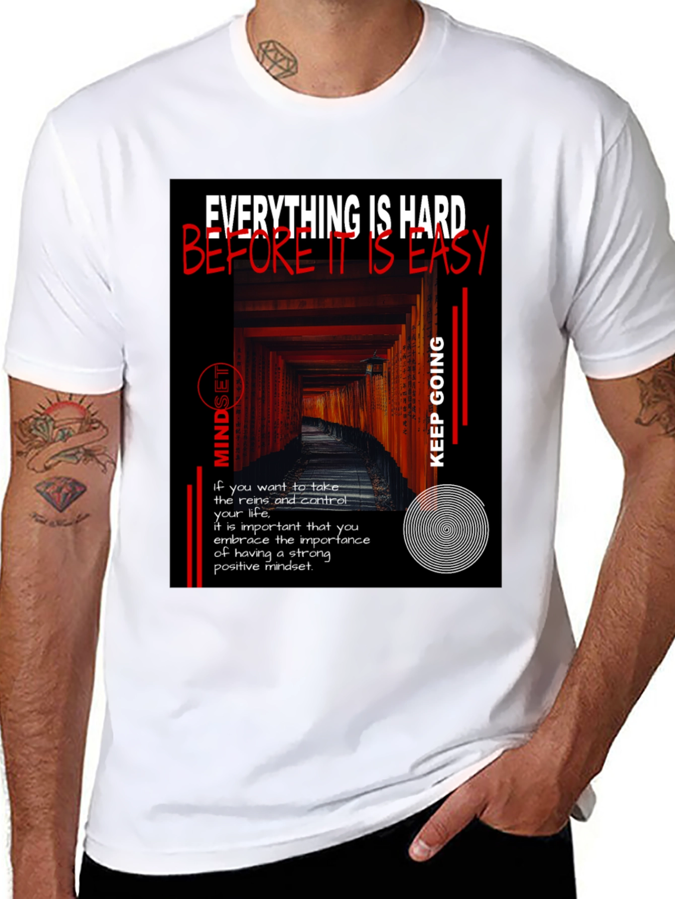 Inspirational Mindset Graphic T-Shirt