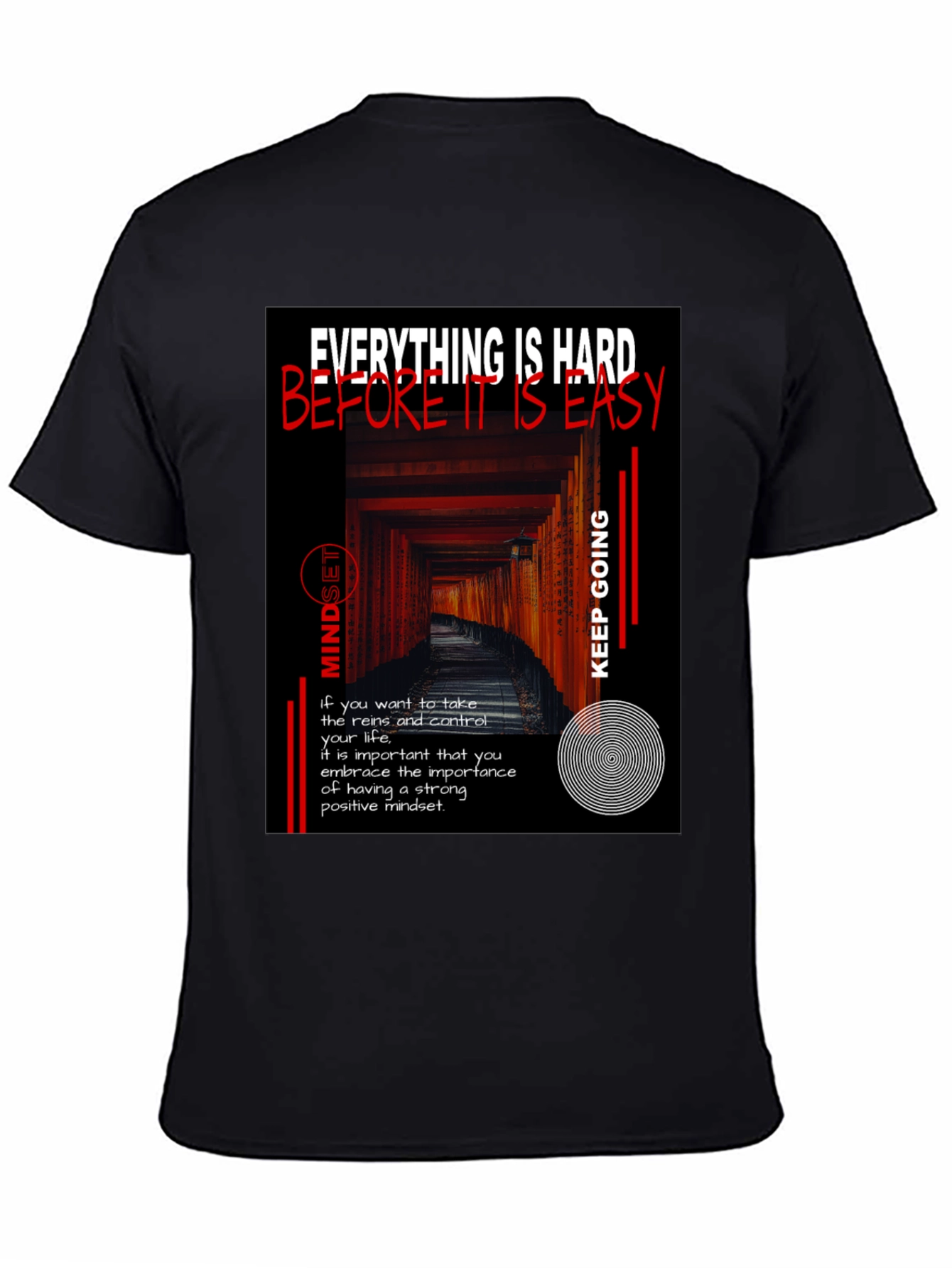 Inspirational Mindset Graphic T-Shirt