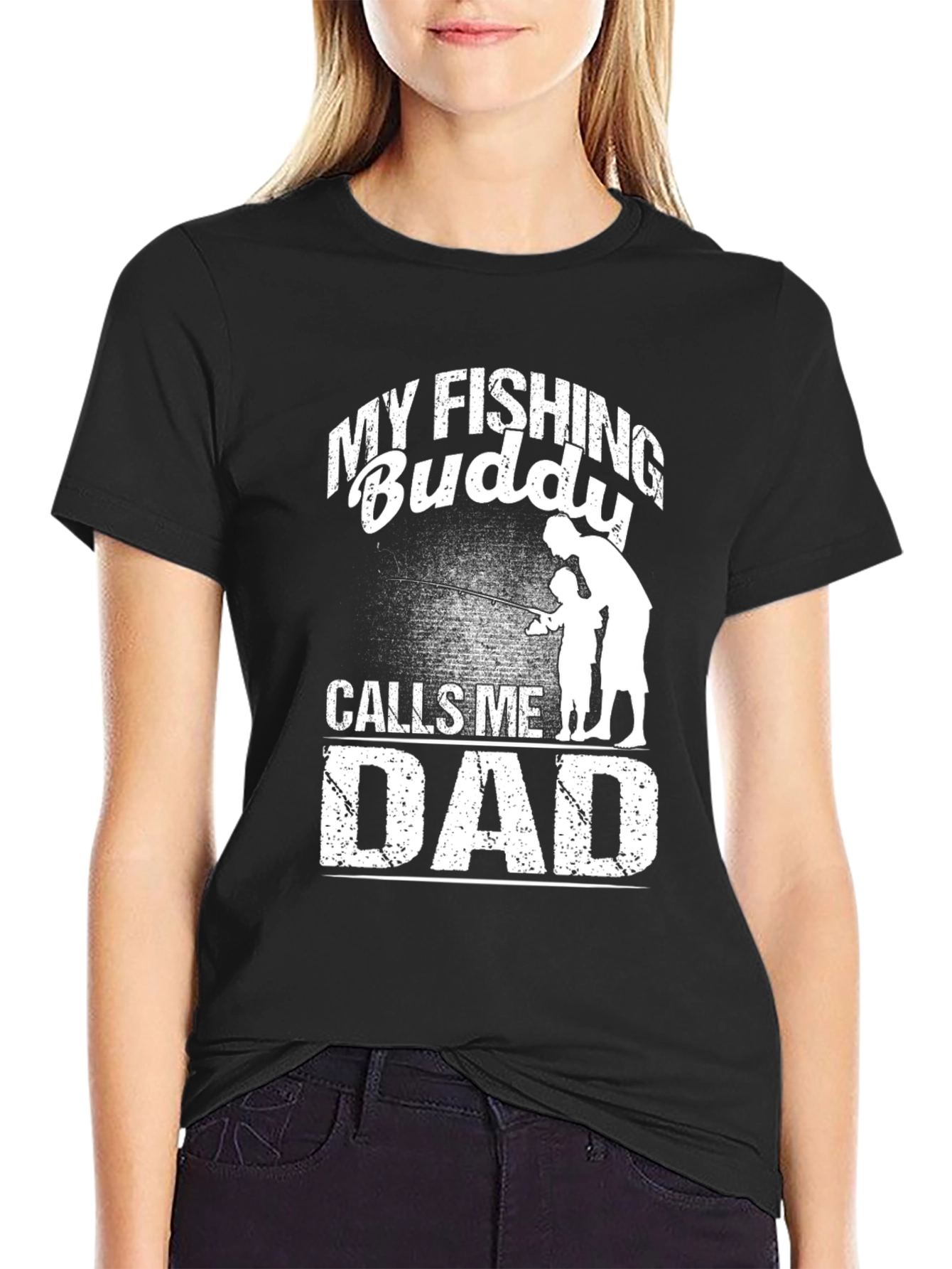 My Fishing Buddy Calls Me Dad T-Shirt