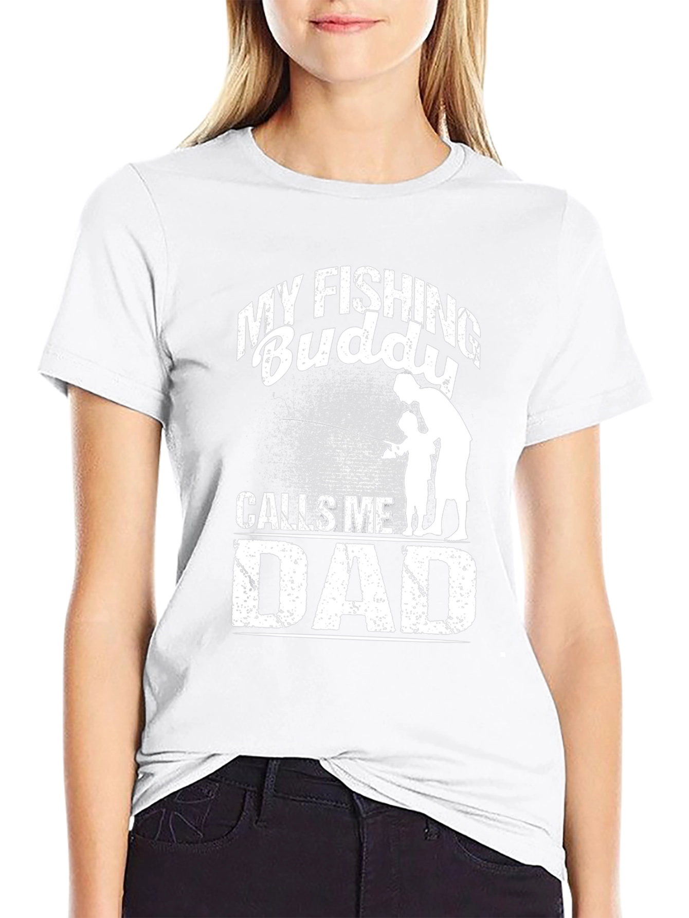 My Fishing Buddy Calls Me Dad T-Shirt
