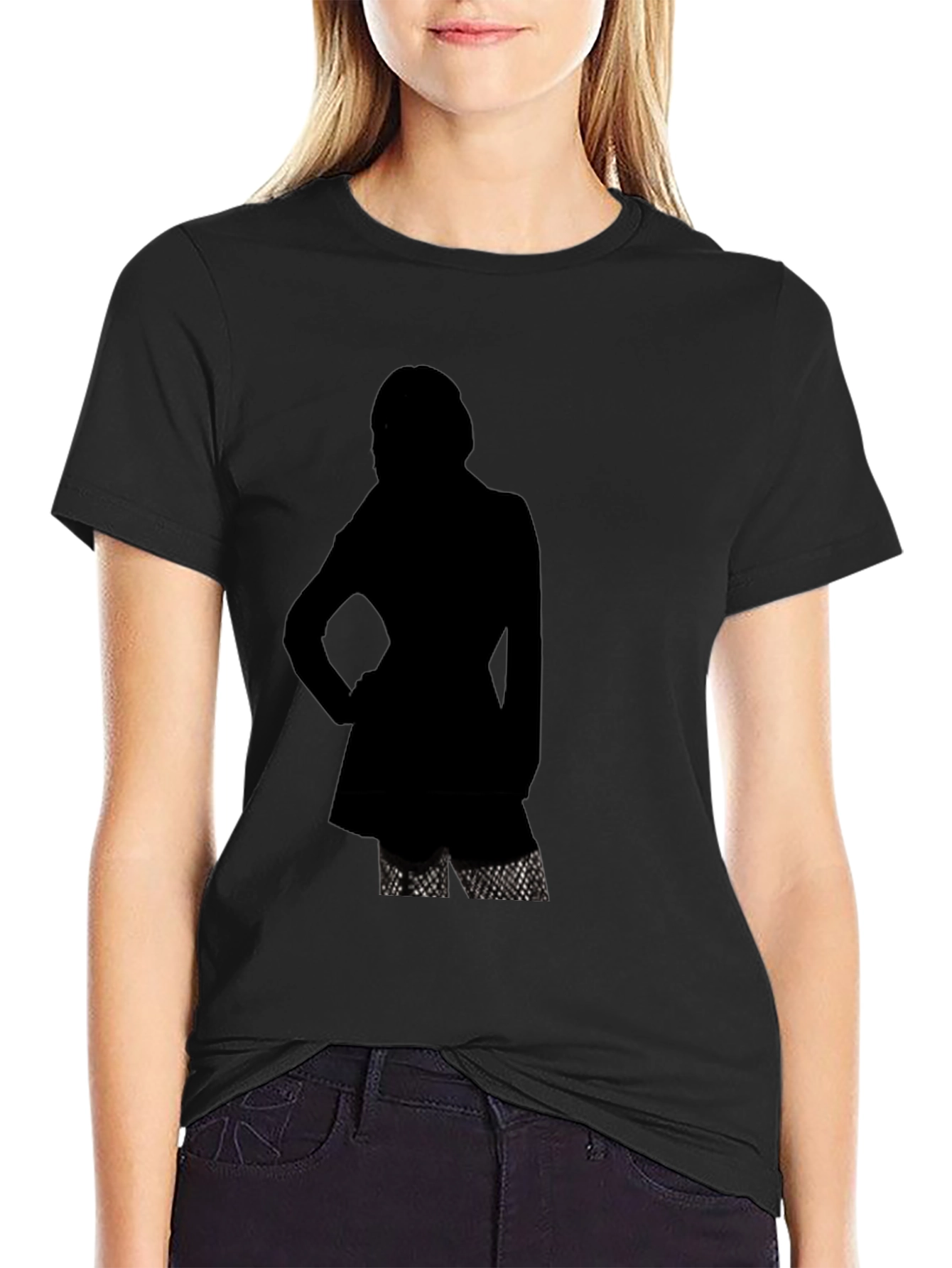 Silhouette Graphic Tee - Rock Star Style