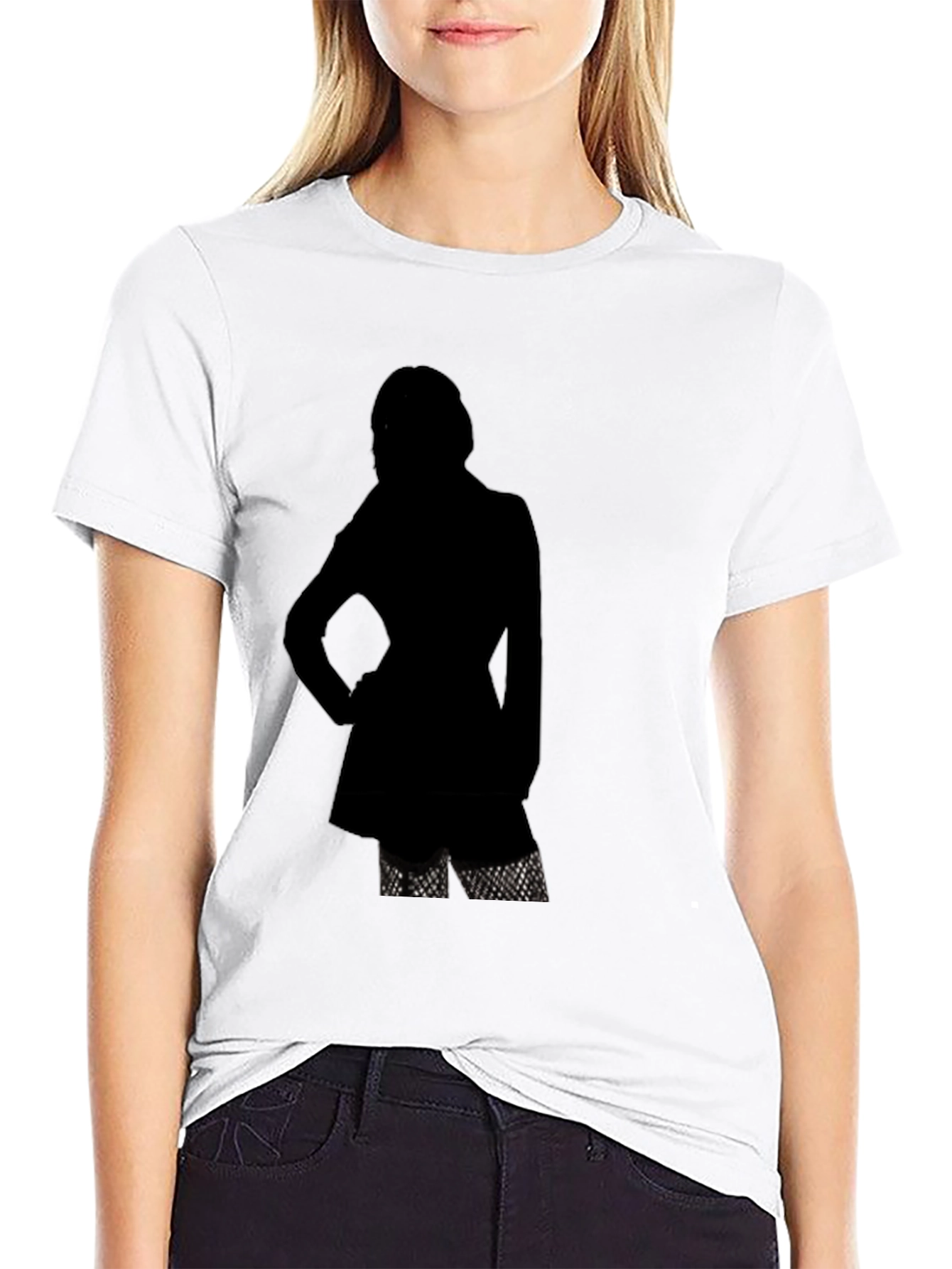 Silhouette Graphic Tee - Rock Star Style