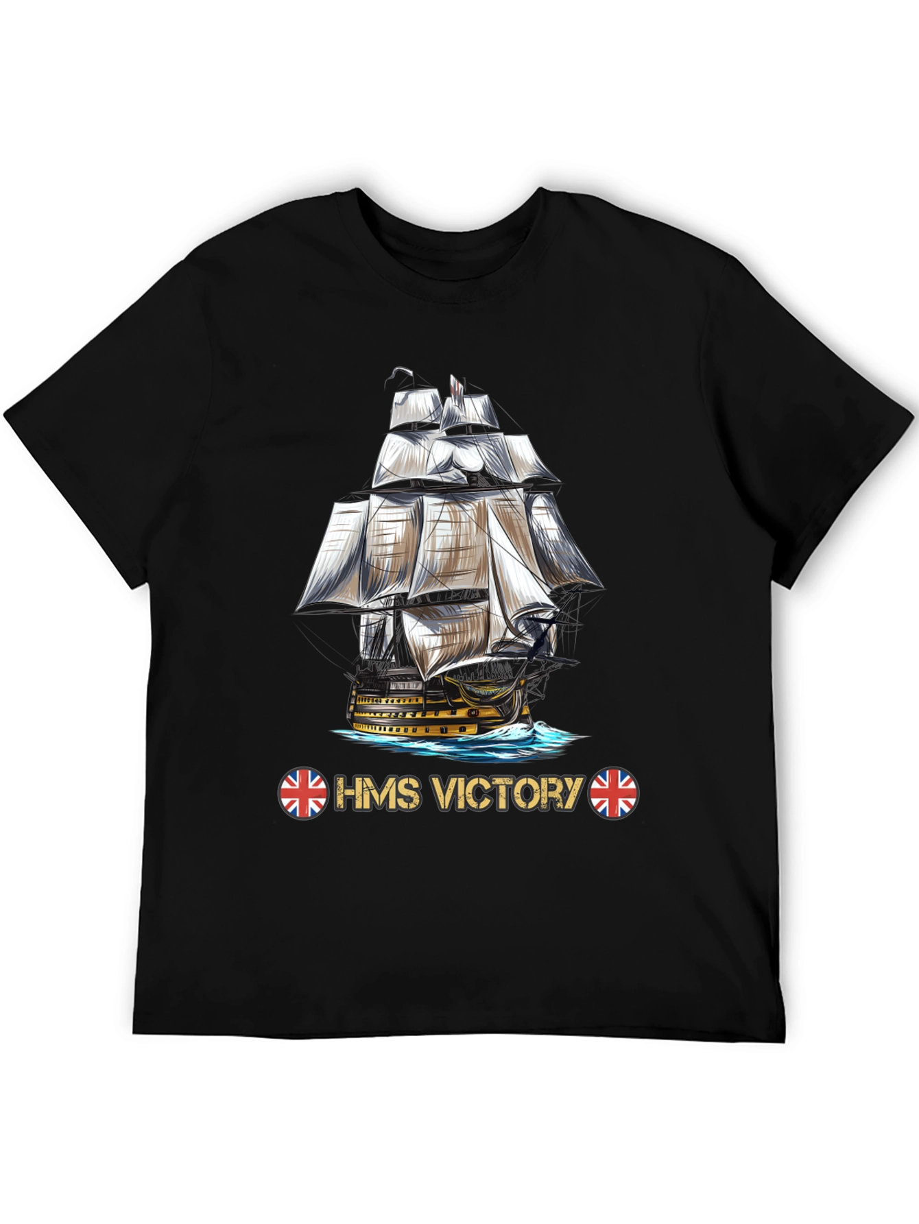 HMS Victory Ship Graphic T-Shirt