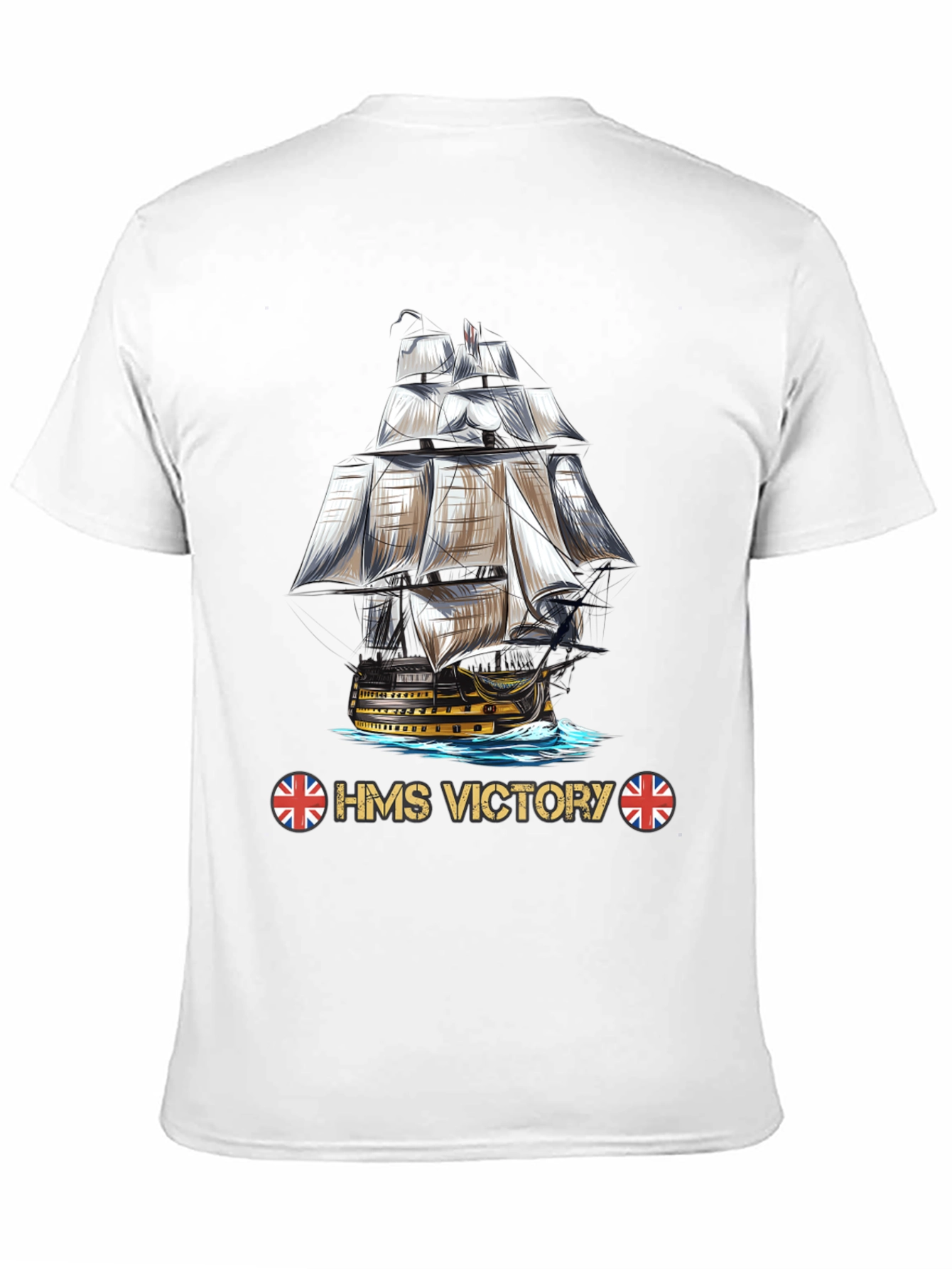 HMS Victory Ship Graphic T-Shirt