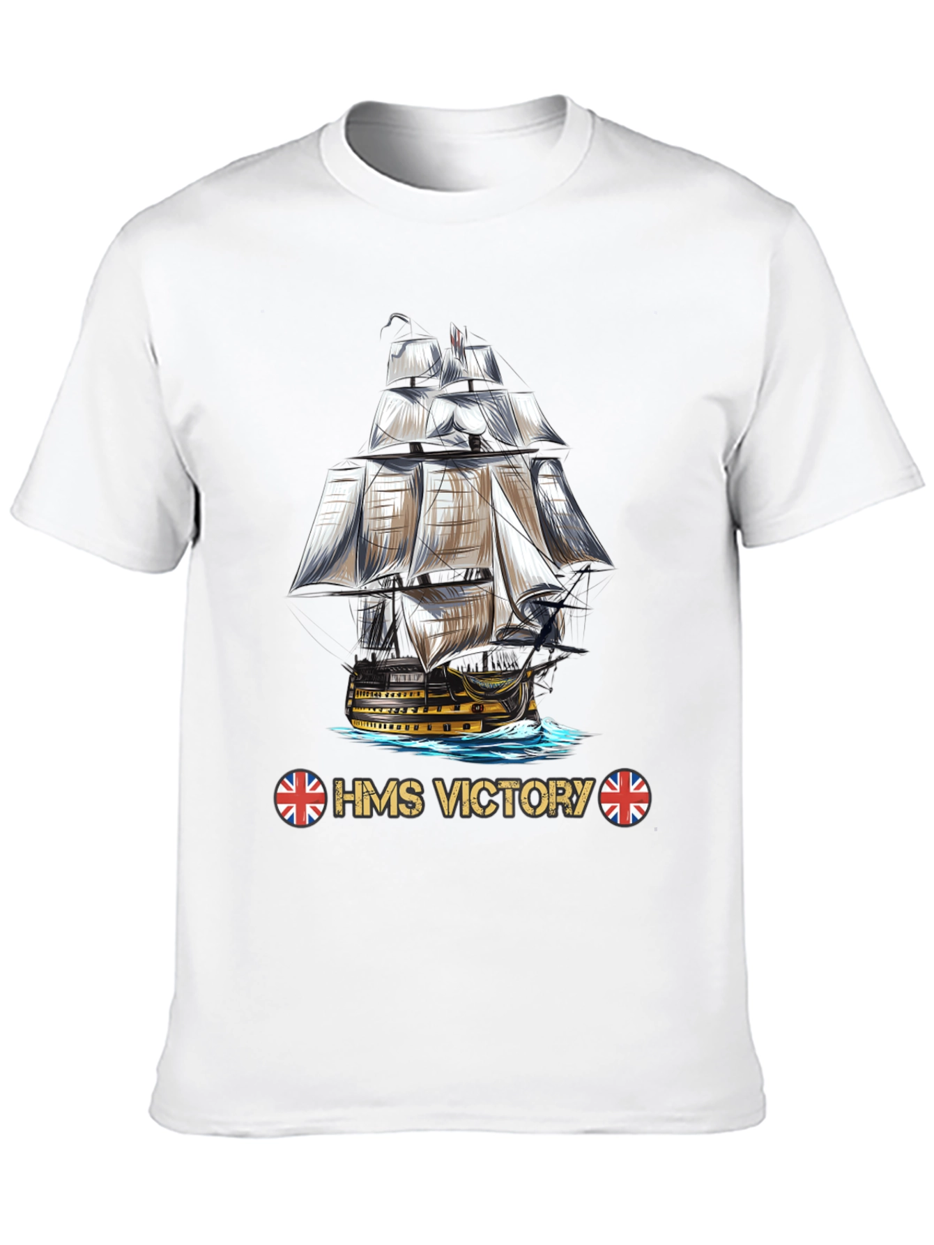 HMS Victory Ship Graphic T-Shirt