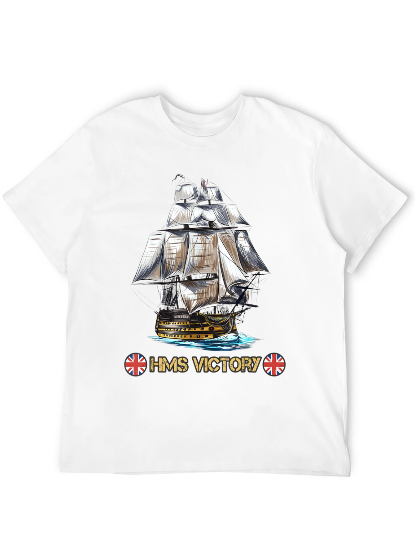 HMS Victory Ship Graphic T-Shirt