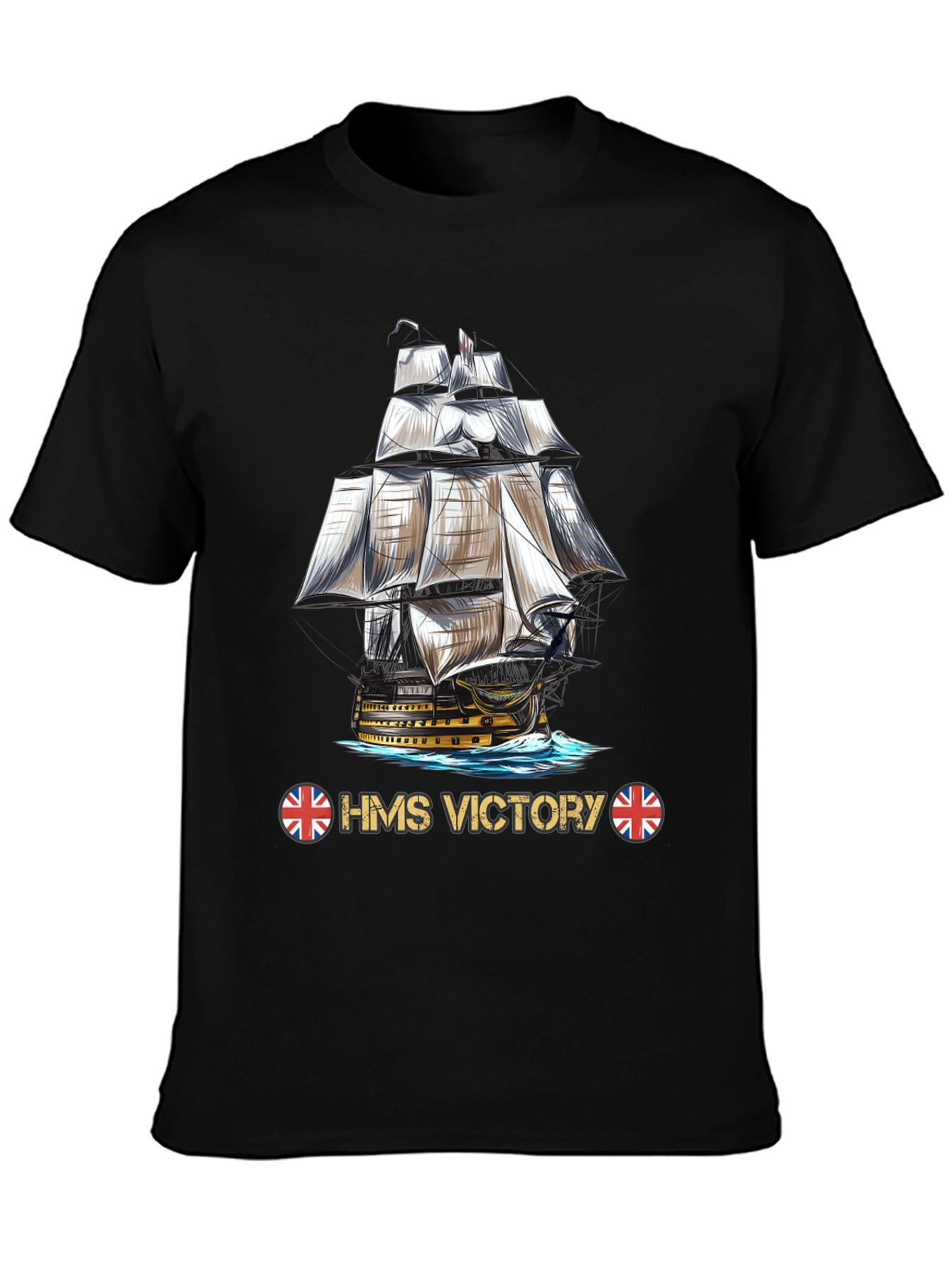HMS Victory Ship Graphic T-Shirt