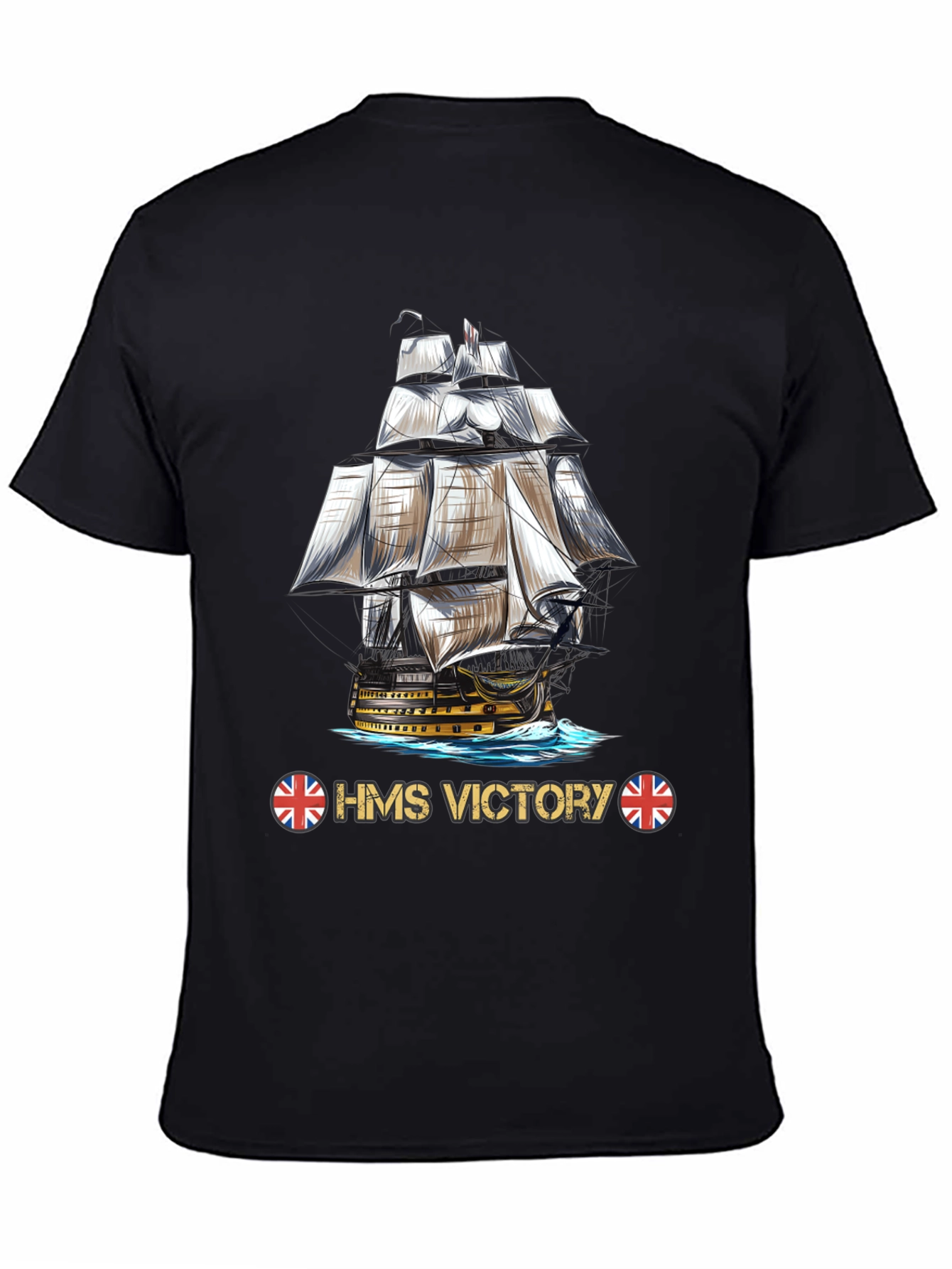 HMS Victory Ship Graphic T-Shirt