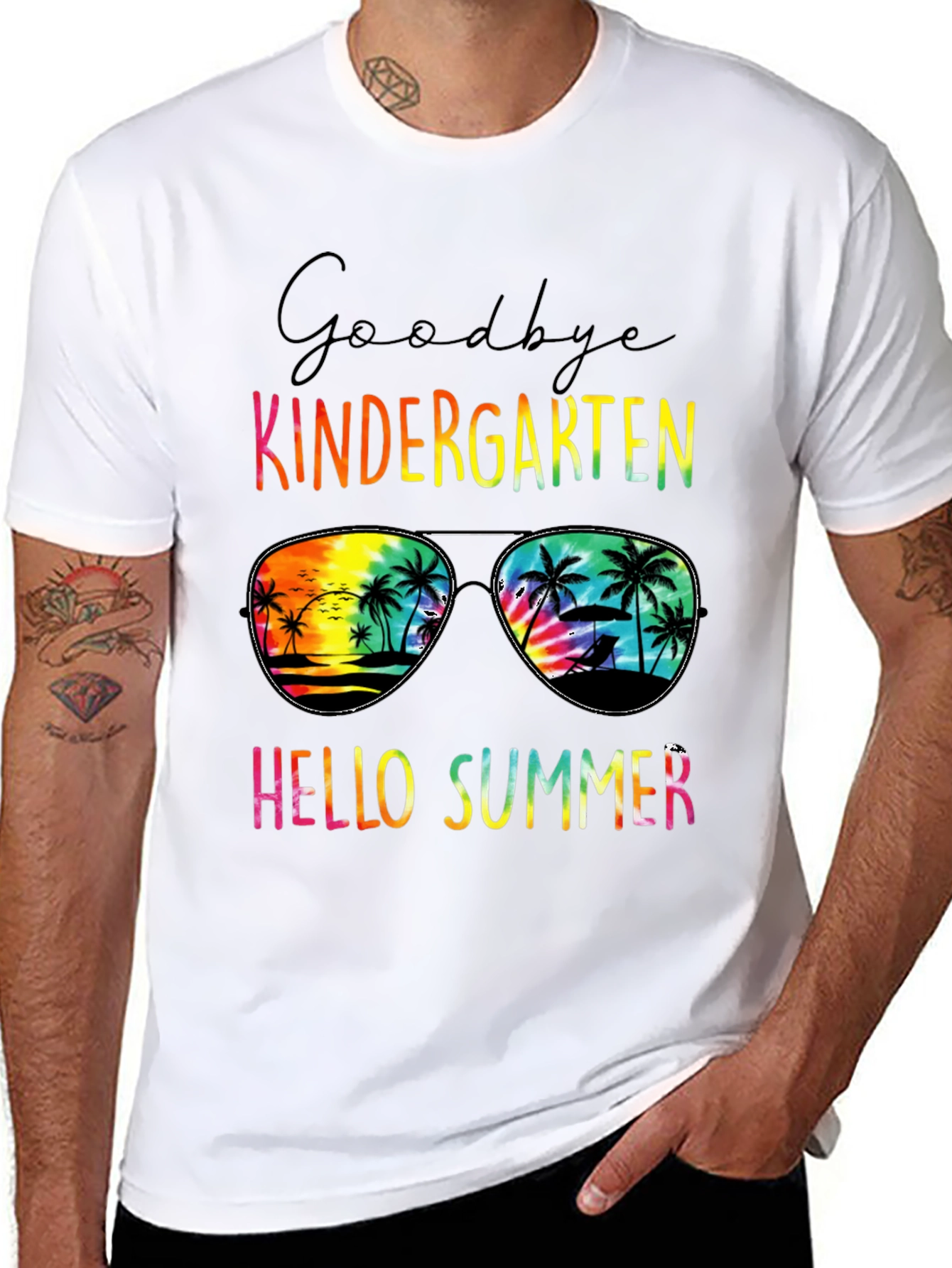 Goodbye Kindergarten Hello Summer T-Shirt