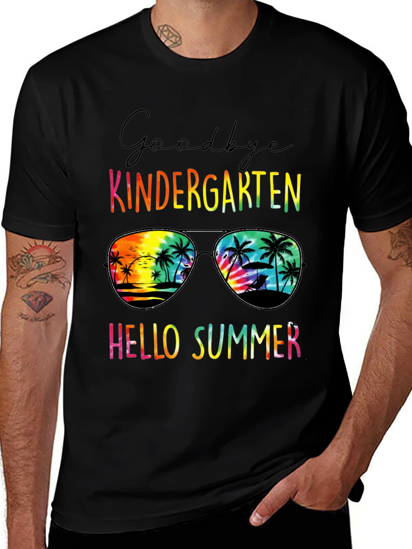 Goodbye Kindergarten Hello Summer T-Shirt