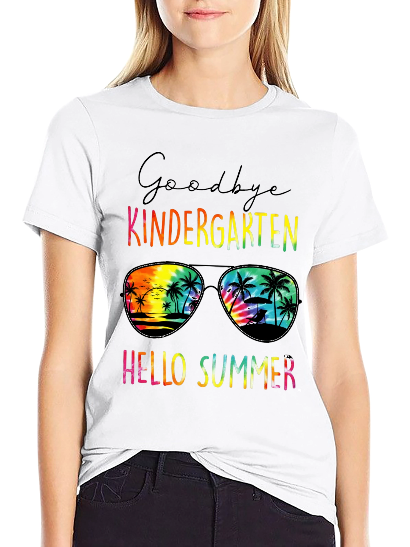 Goodbye Kindergarten Hello Summer T-Shirt