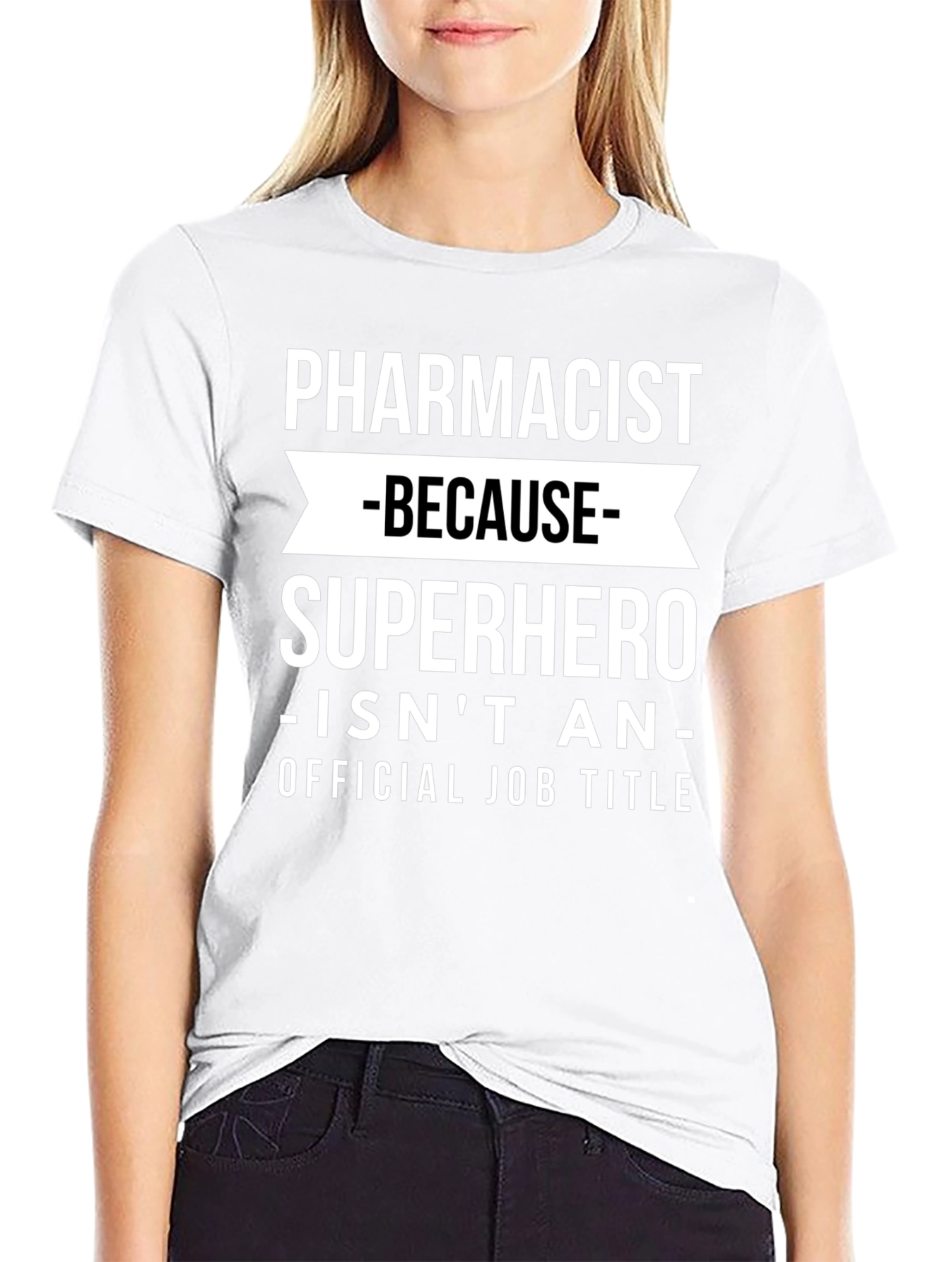 Pharmacist Superhero Funny Graphic Tee