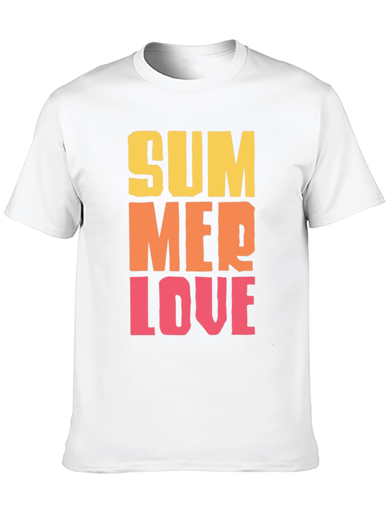 Summer Love Graphic T-Shirt - Casual Style