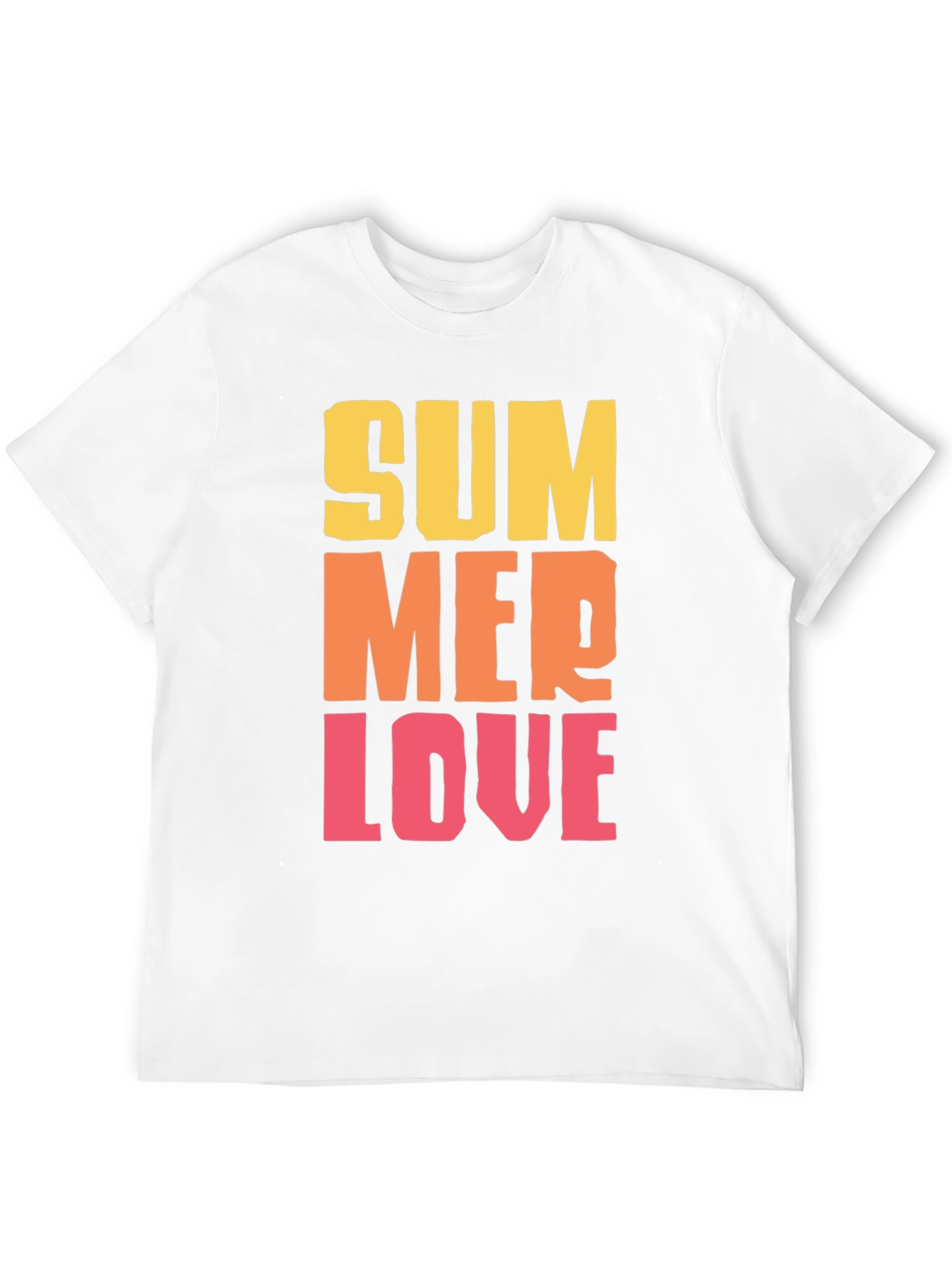 Summer Love Graphic T-Shirt - Casual Style