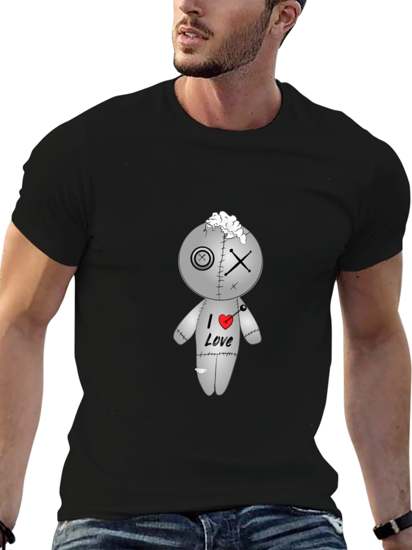 Voodoo Doll Graphic Tee - I Love Design