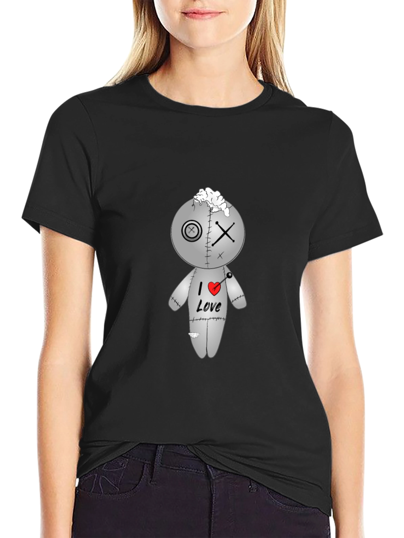Voodoo Doll Graphic Tee - I Love Design