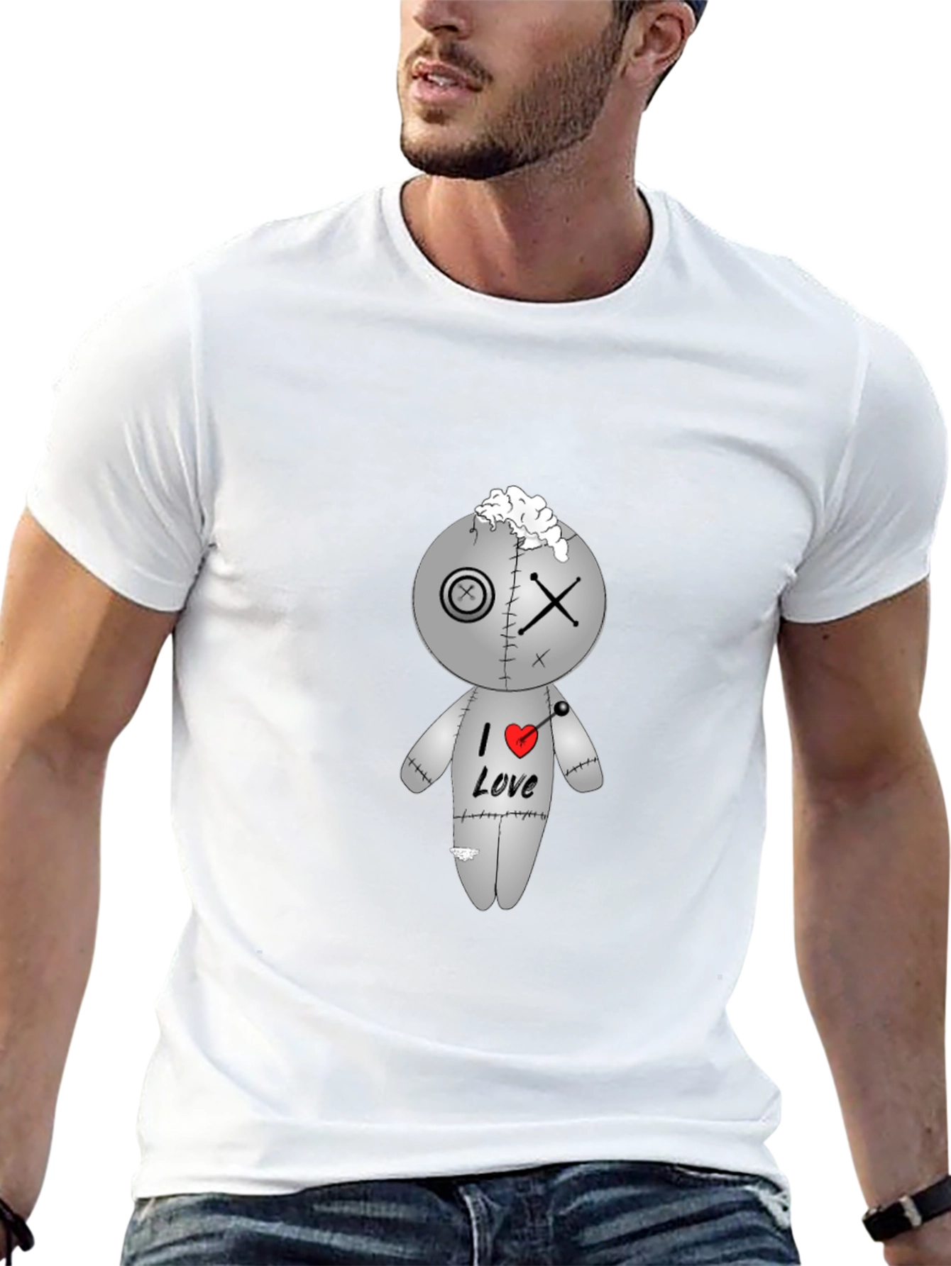 Voodoo Doll Graphic Tee - I Love Design