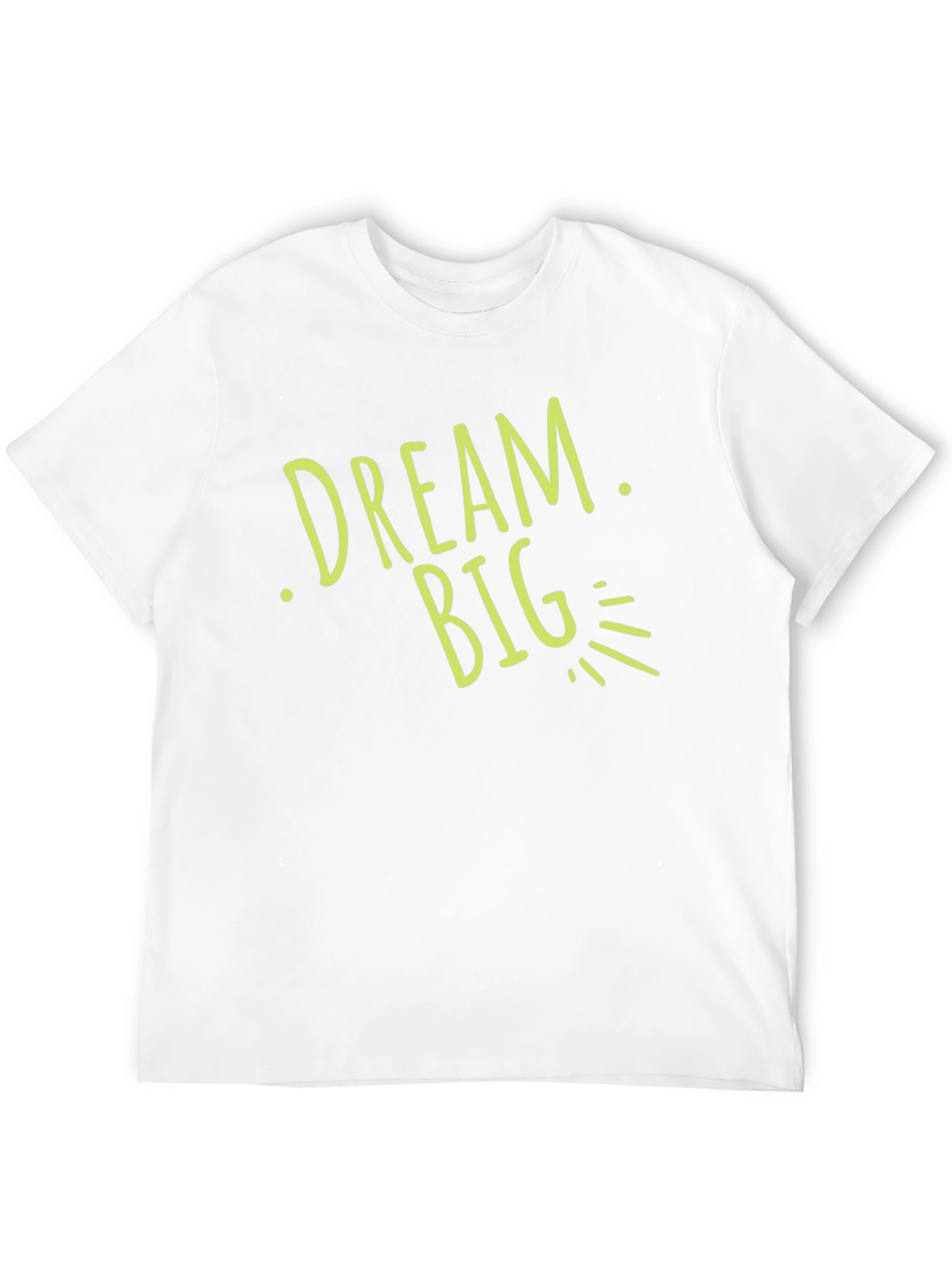 Dream Big Graphic T-Shirt - Motivational Black Tee